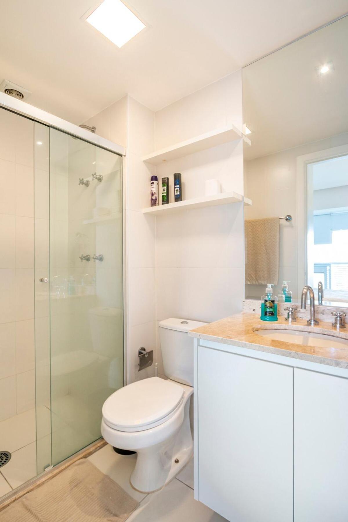 Lindo No 26ºandar Com Garagem E Limpeza Diaria No Brooklin Apartment *
