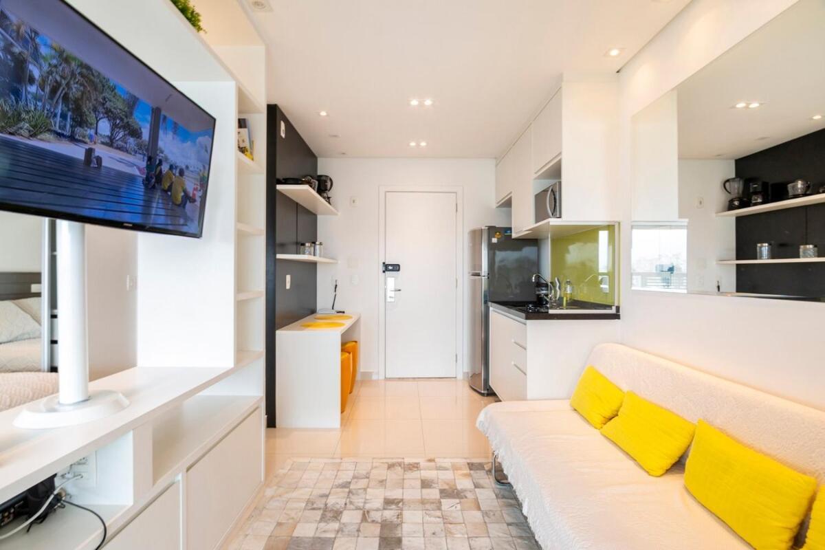 Apartment Lindo No 26ºandar Com Garagem E Limpeza Diaria No Brooklin