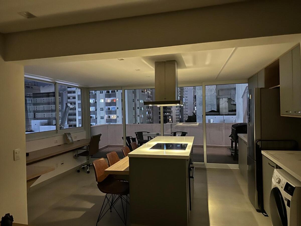 Lk906 Apto Com Terraco Privativo E Cozinha Completa Căn hộ São Paulo