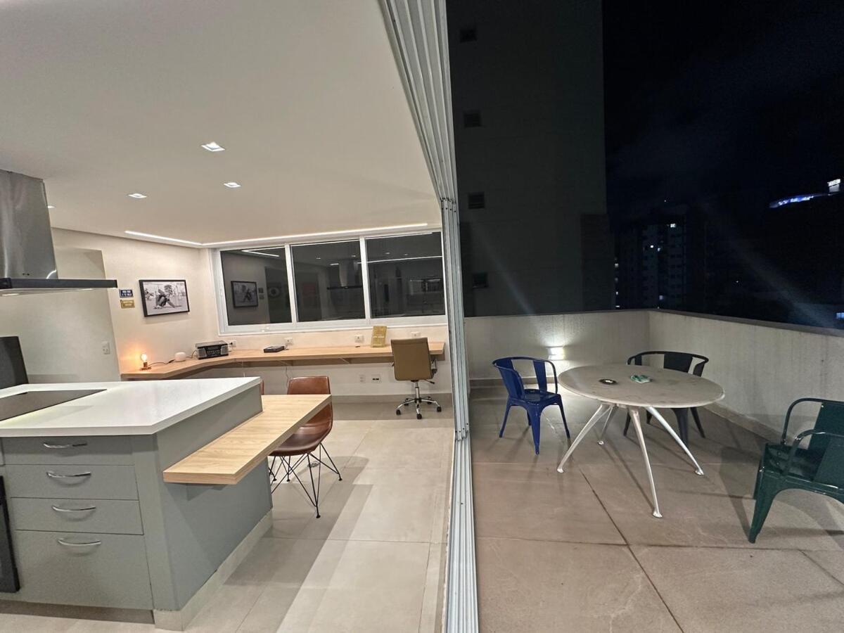 Lk906 Apto Com Terraco Privativo E Cozinha Completa Căn hộ São Paulo