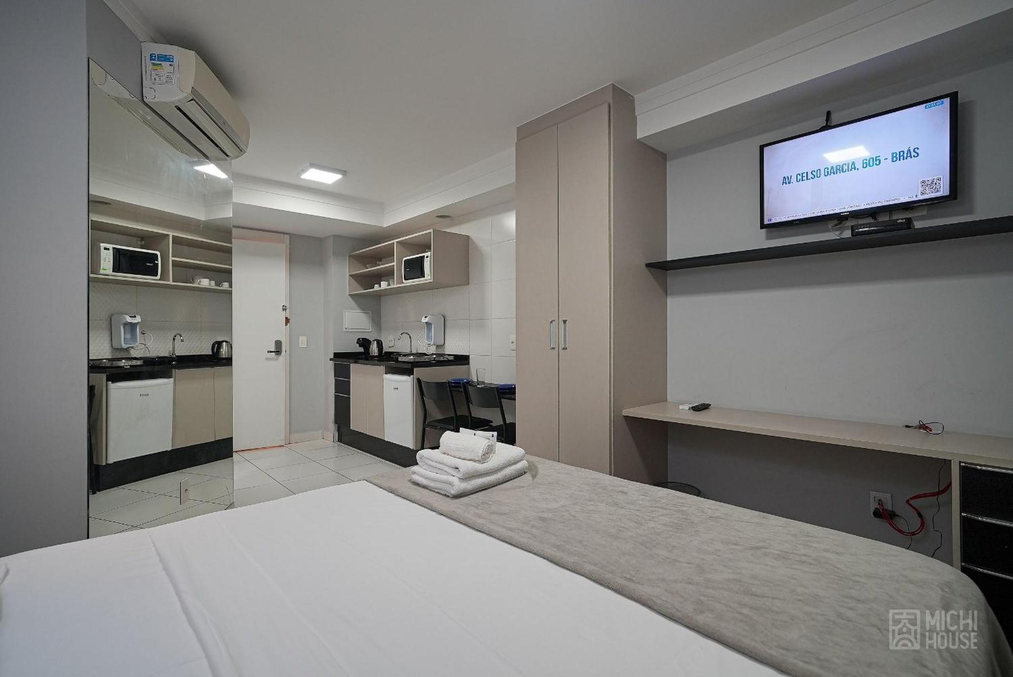 Expocn - Anhembi Metro Tiete - Piscina 24 Apartamento *