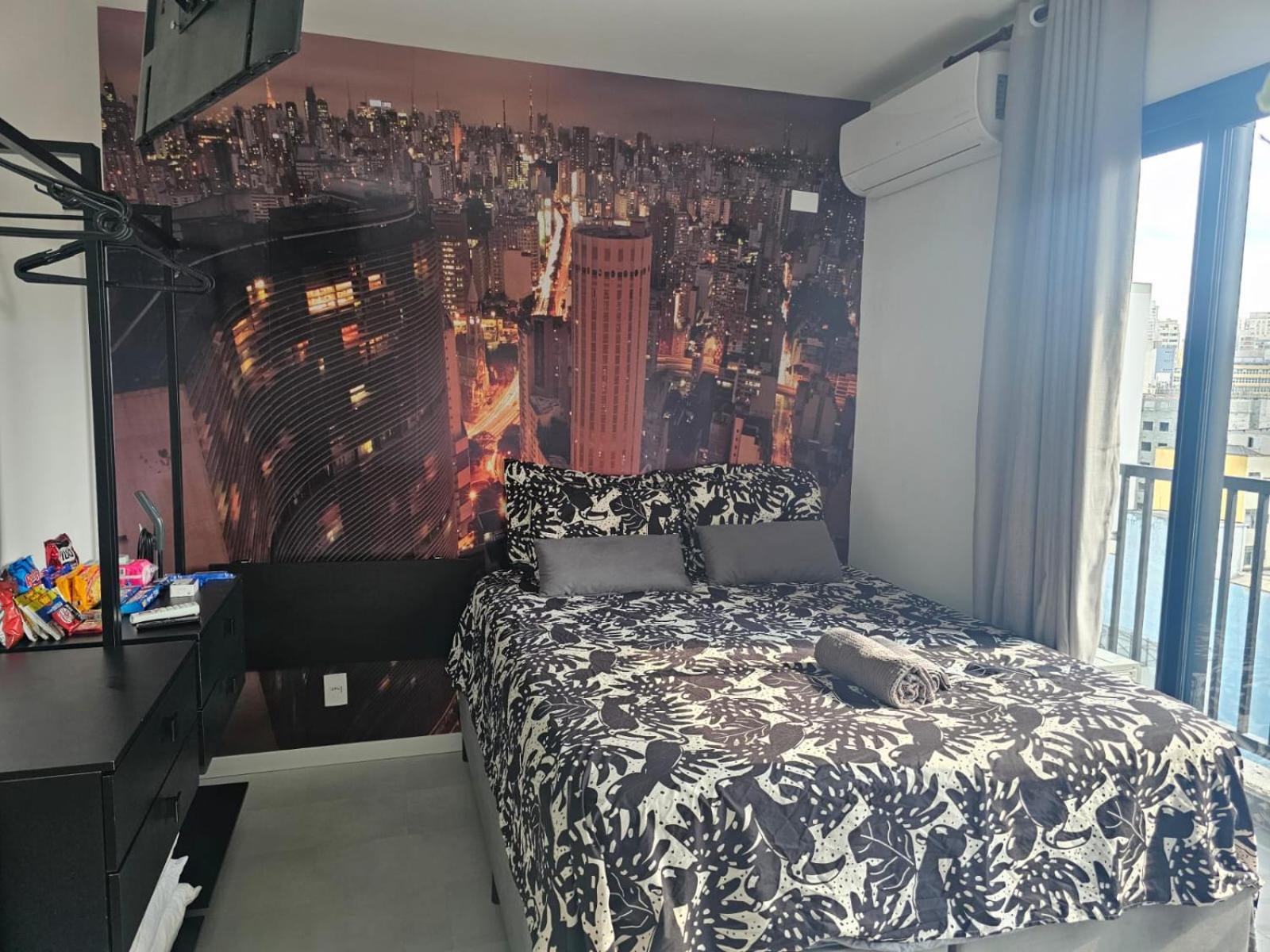 Apartemen Loft Encantador No Coracao De Sp