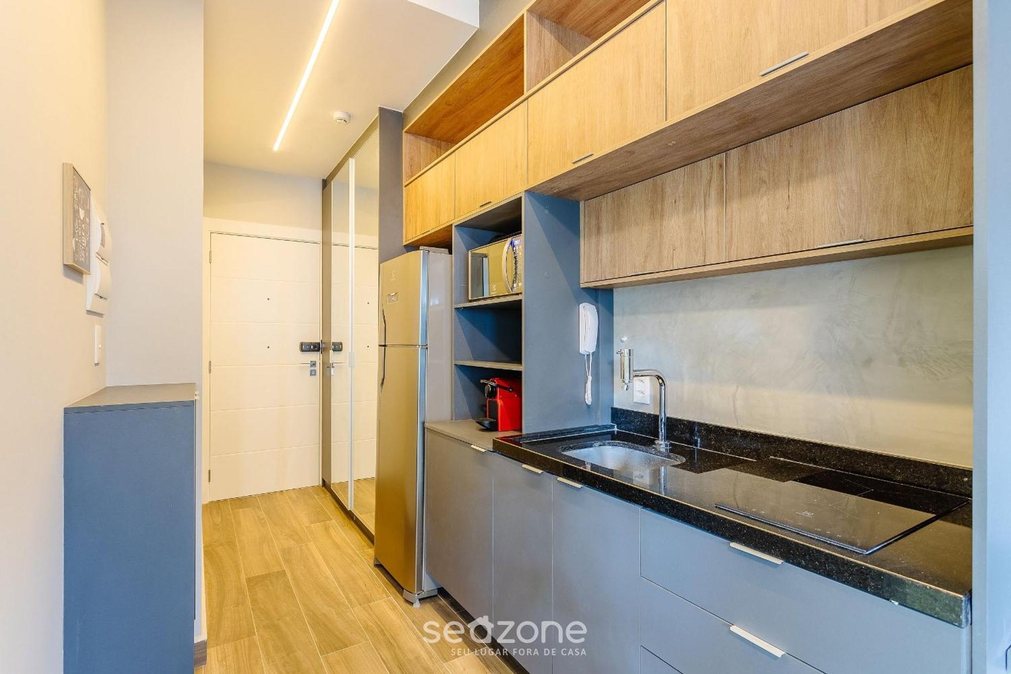 Apartemen Lindo Estudio C/ Piscina No Campo Belo Hmc0320 *