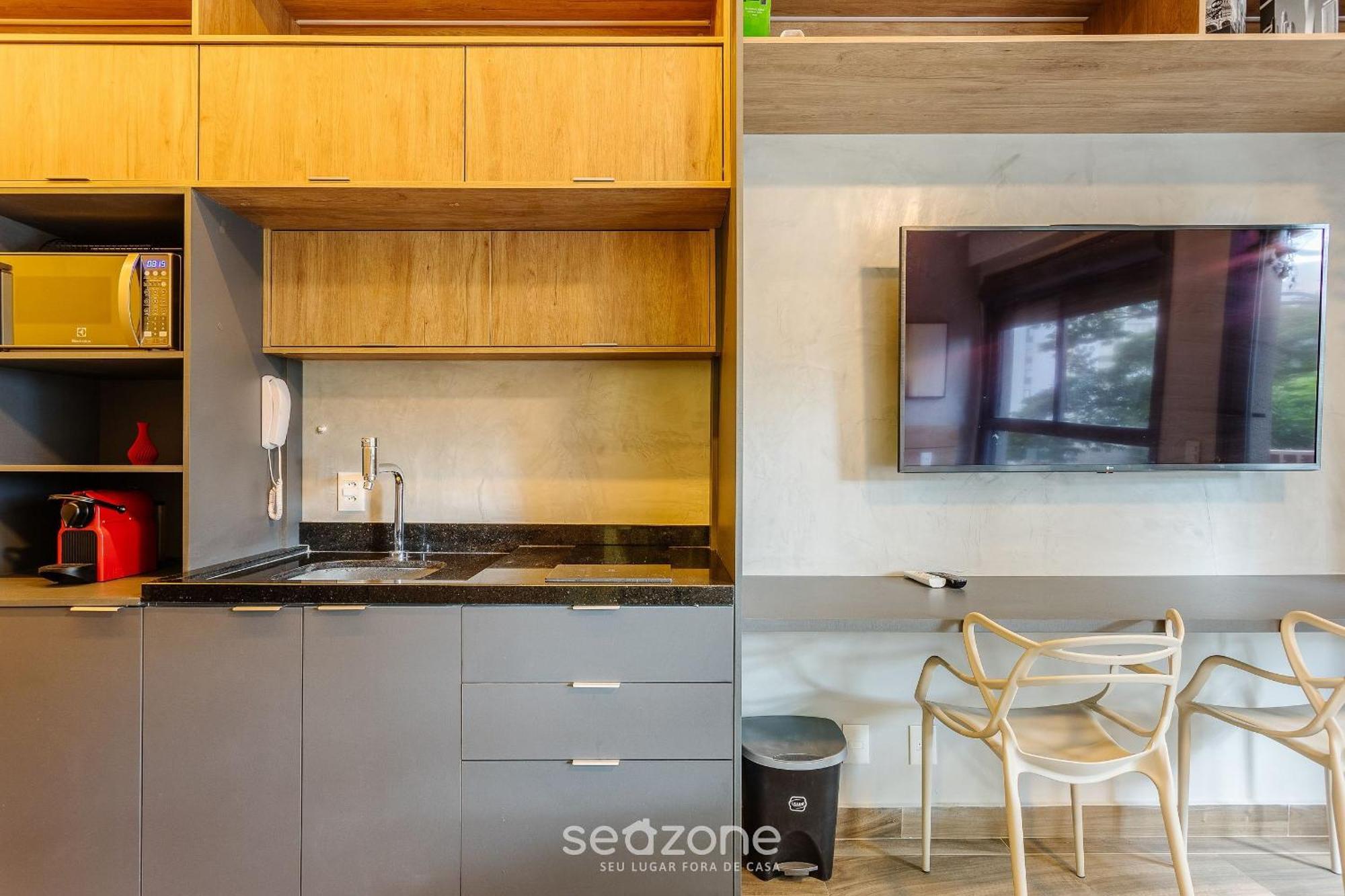 Apartemen Lindo Estudio C/ Piscina No Campo Belo Hmc0320