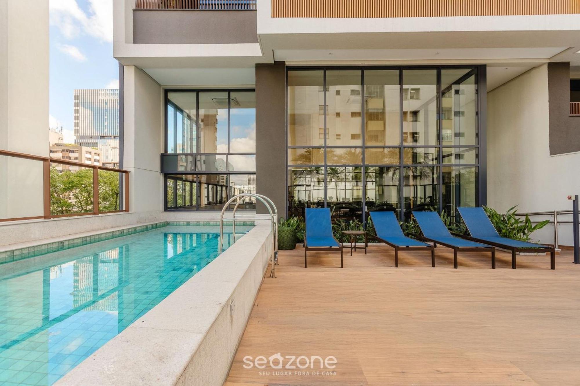 Apartemen Lindo Estudio C/ Piscina No Campo Belo Hmc0320 *