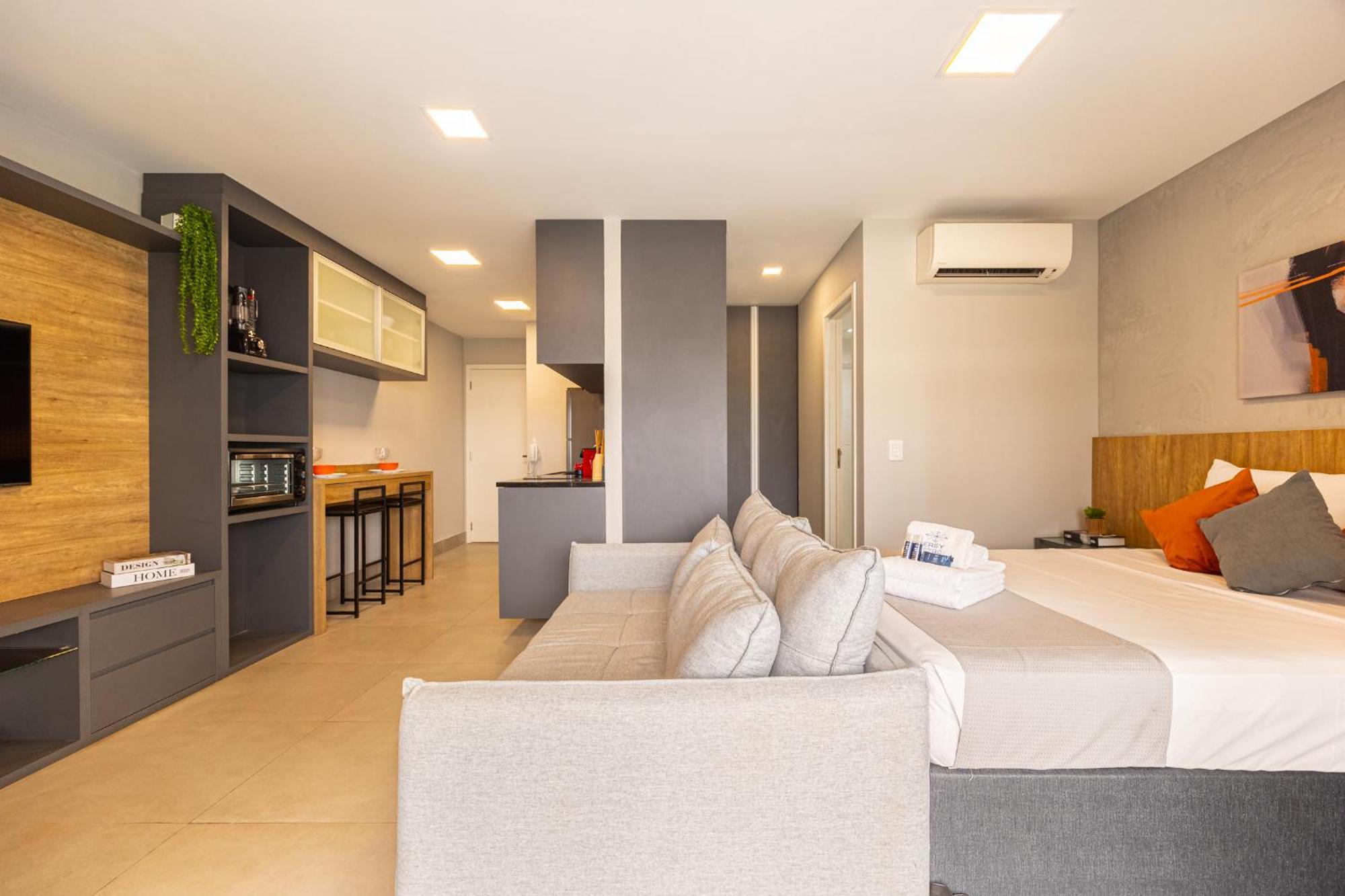 Apartment Easy Star - Belo C/vaga Ao Lado Da Estacao Campo Belo -qu01i