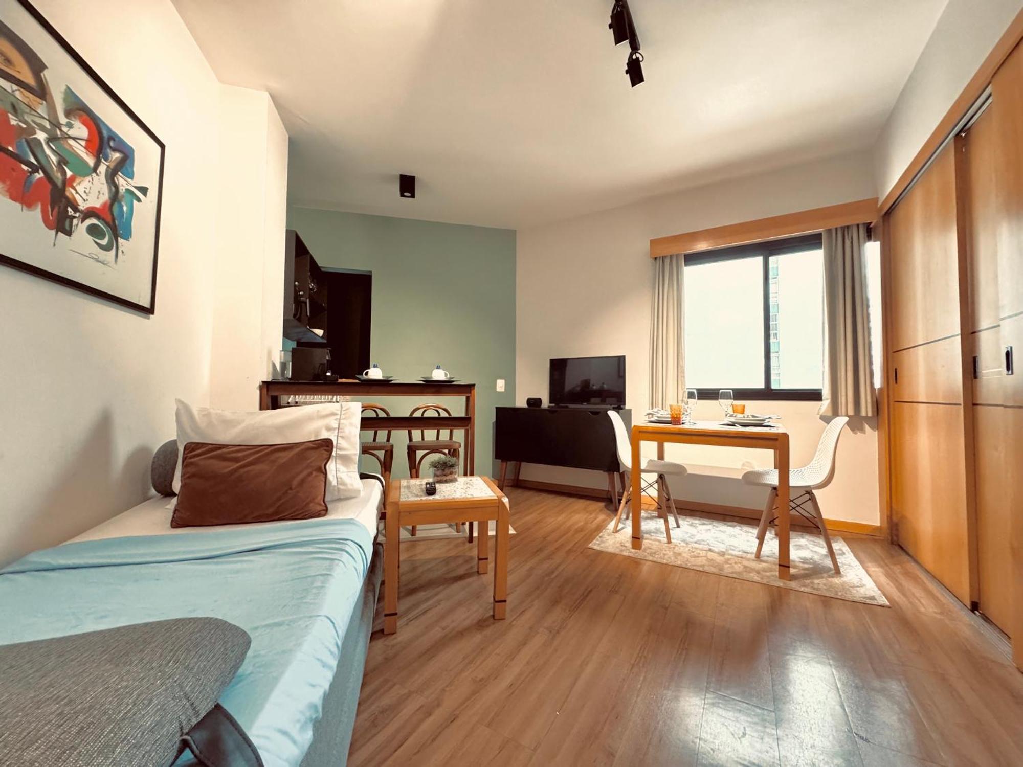067 - Rentaqui Flat Hampton Jardins Apartemen *