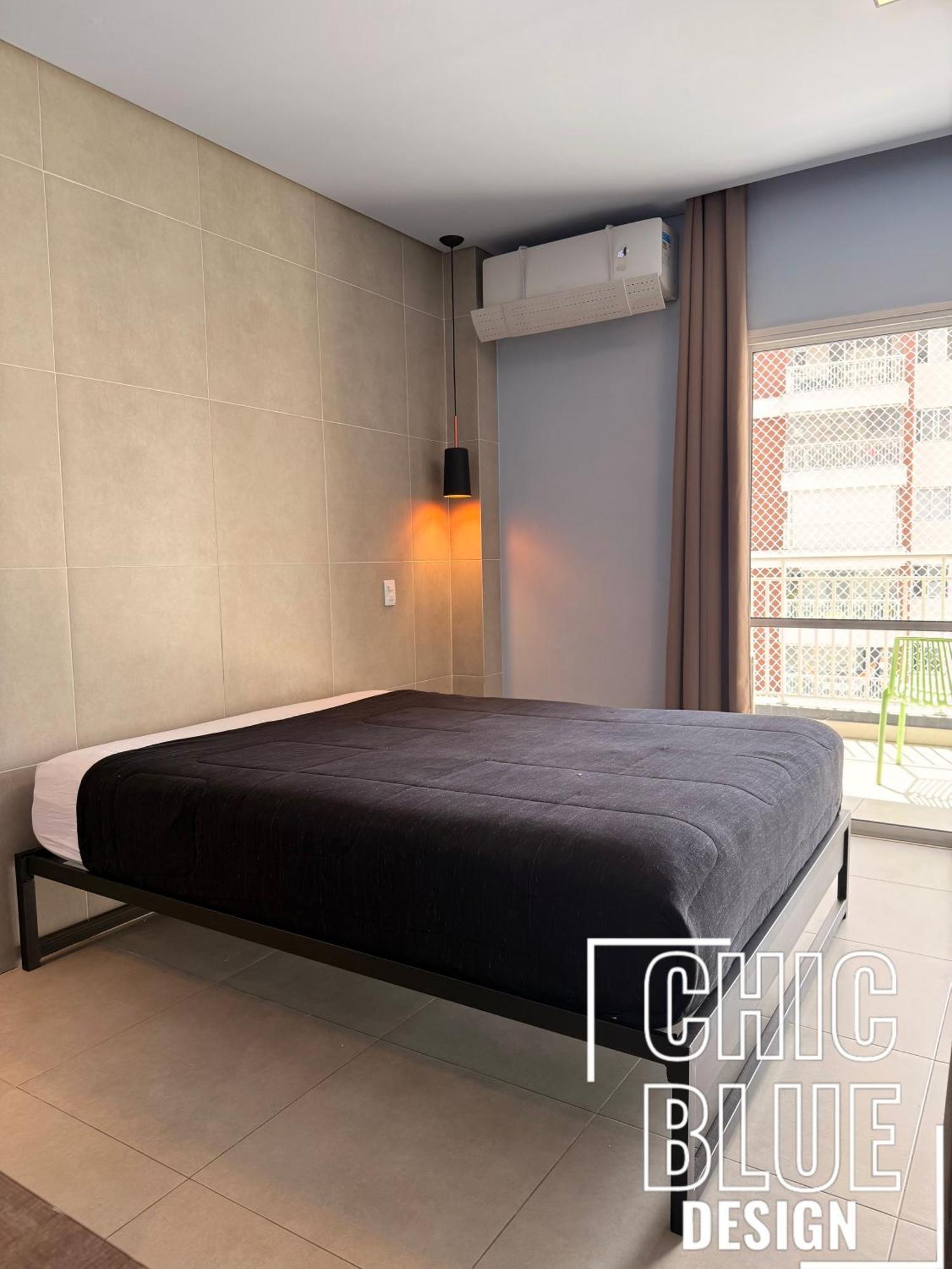 Chic Blue Design Com Vaga De Garagem * Sao Paulo