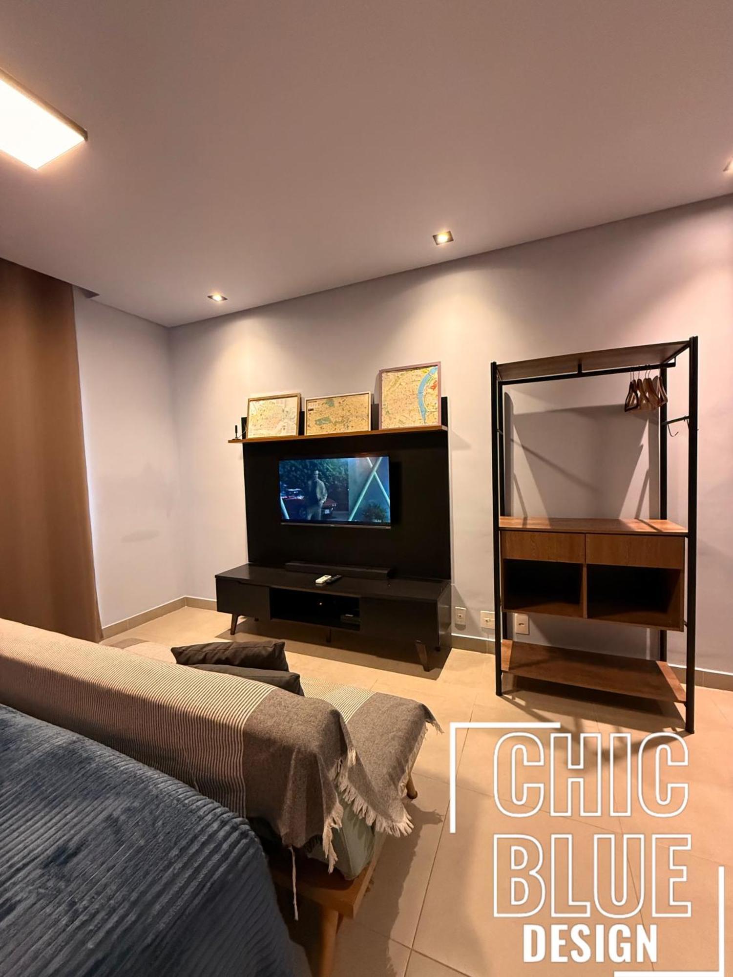 Chic Blue Design Com Vaga De Garagem Daire Sao Paulo