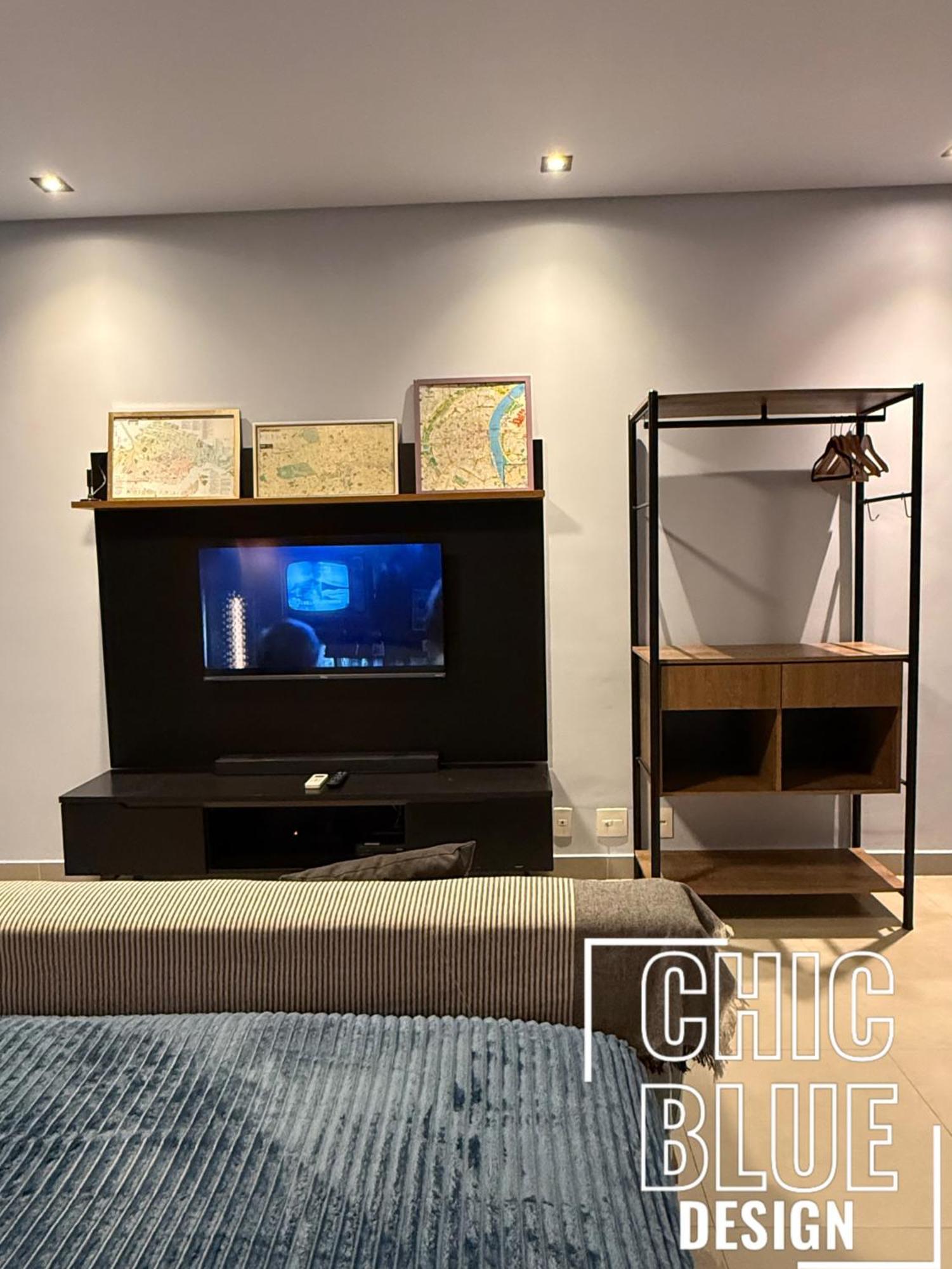 Daire Chic Blue Design Com Vaga De Garagem