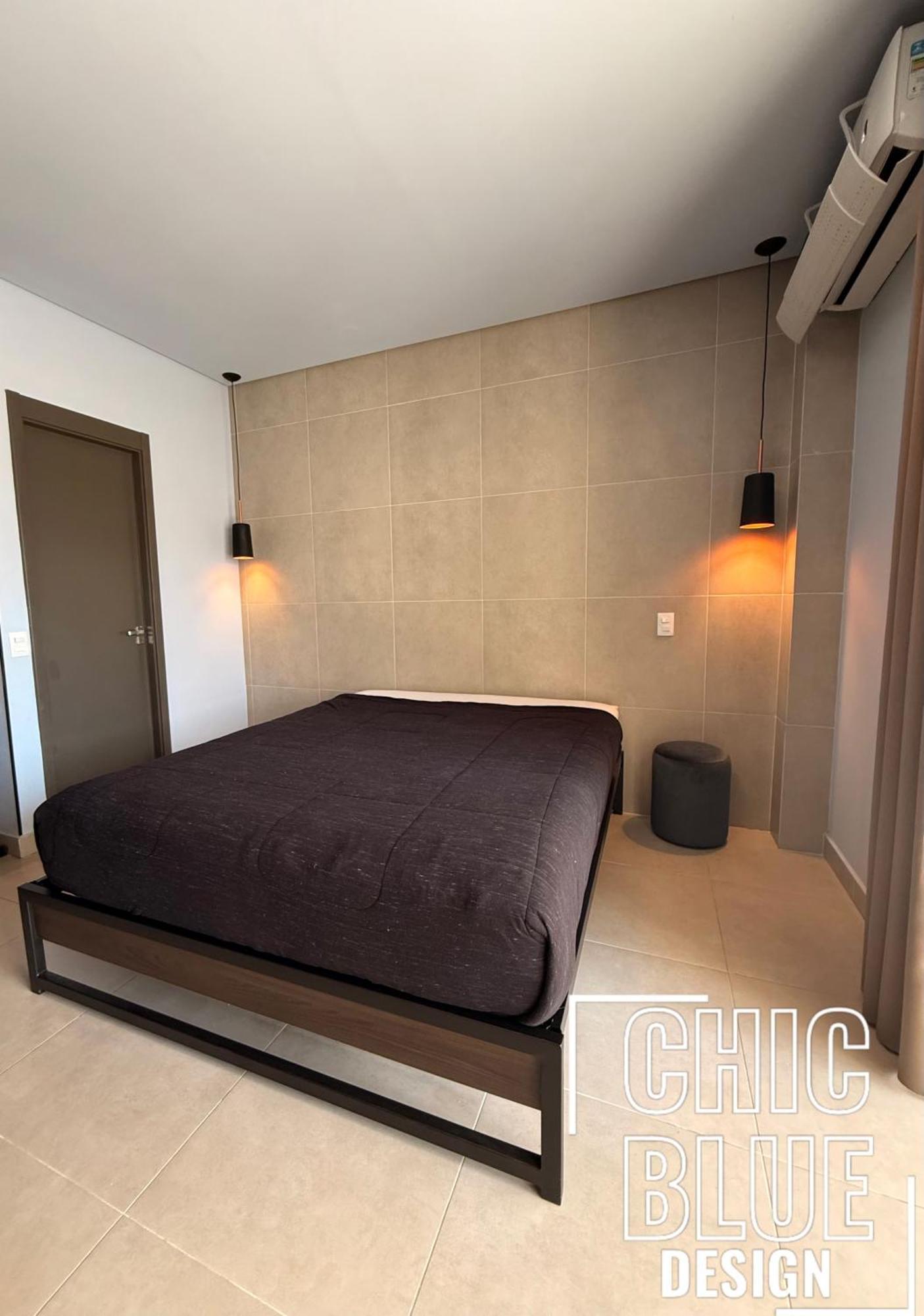 Chic Blue Design Com Vaga De Garagem Daire *