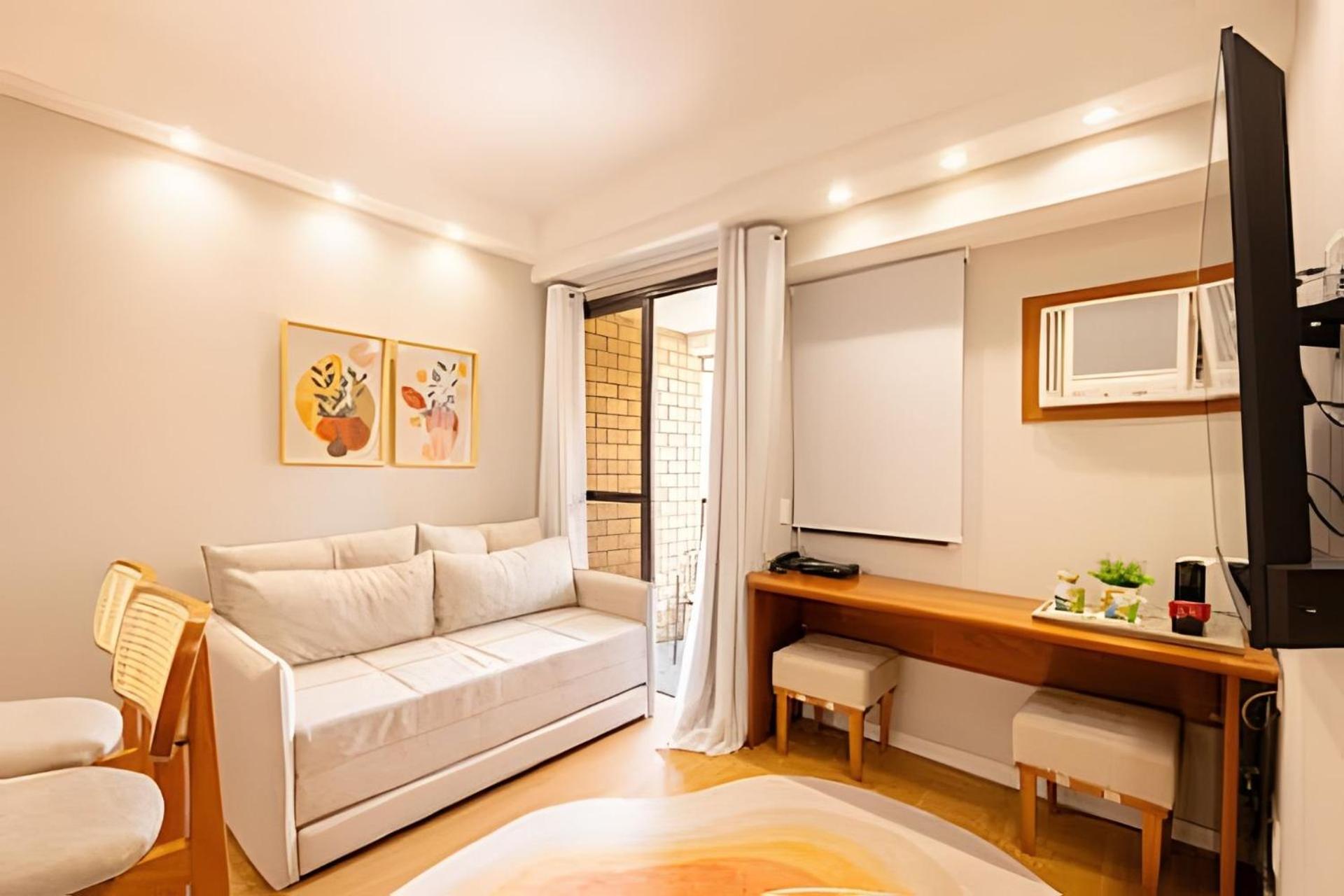 Apartment Easy Star - Charmoso Flat C/vaga Em Moema - Qx01i *