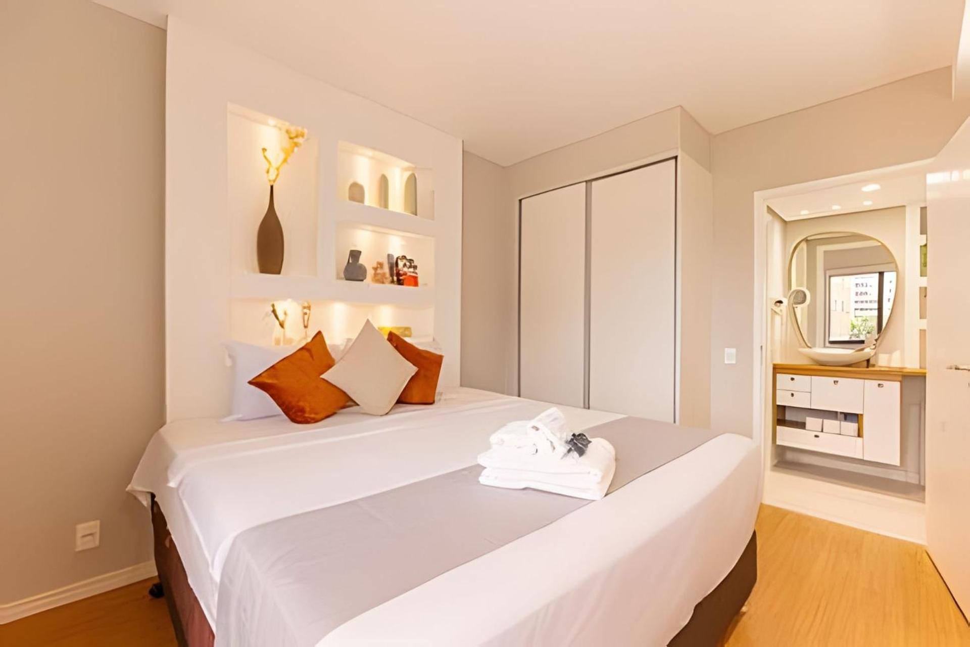 Apartment Easy Star - Charmoso Flat C/vaga Em Moema - Qx01i