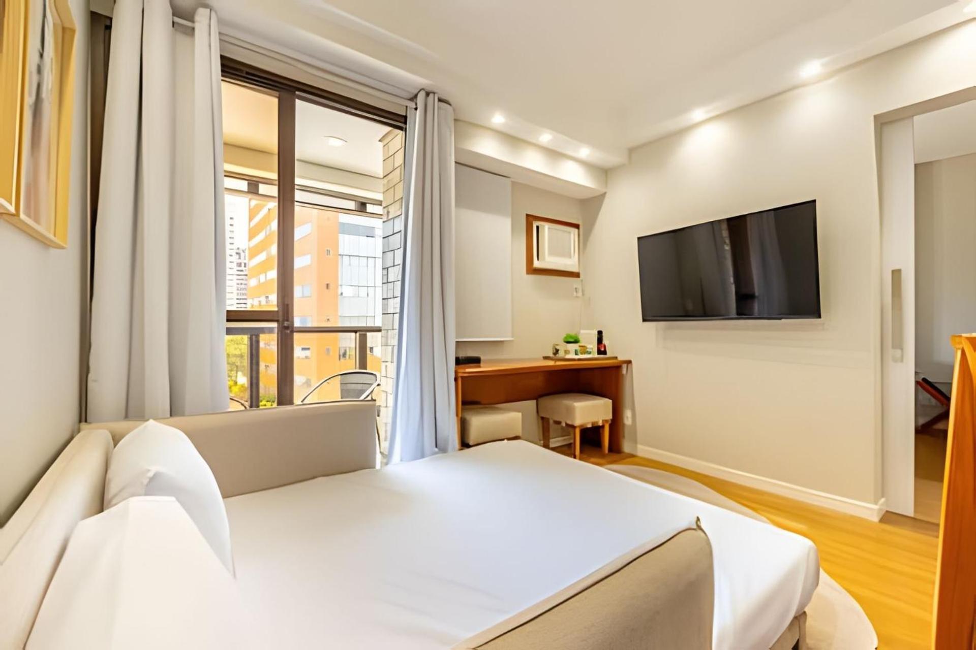 Easy Star - Charmoso Flat C/vaga Em Moema - Qx01i Apartment Sao Paulo