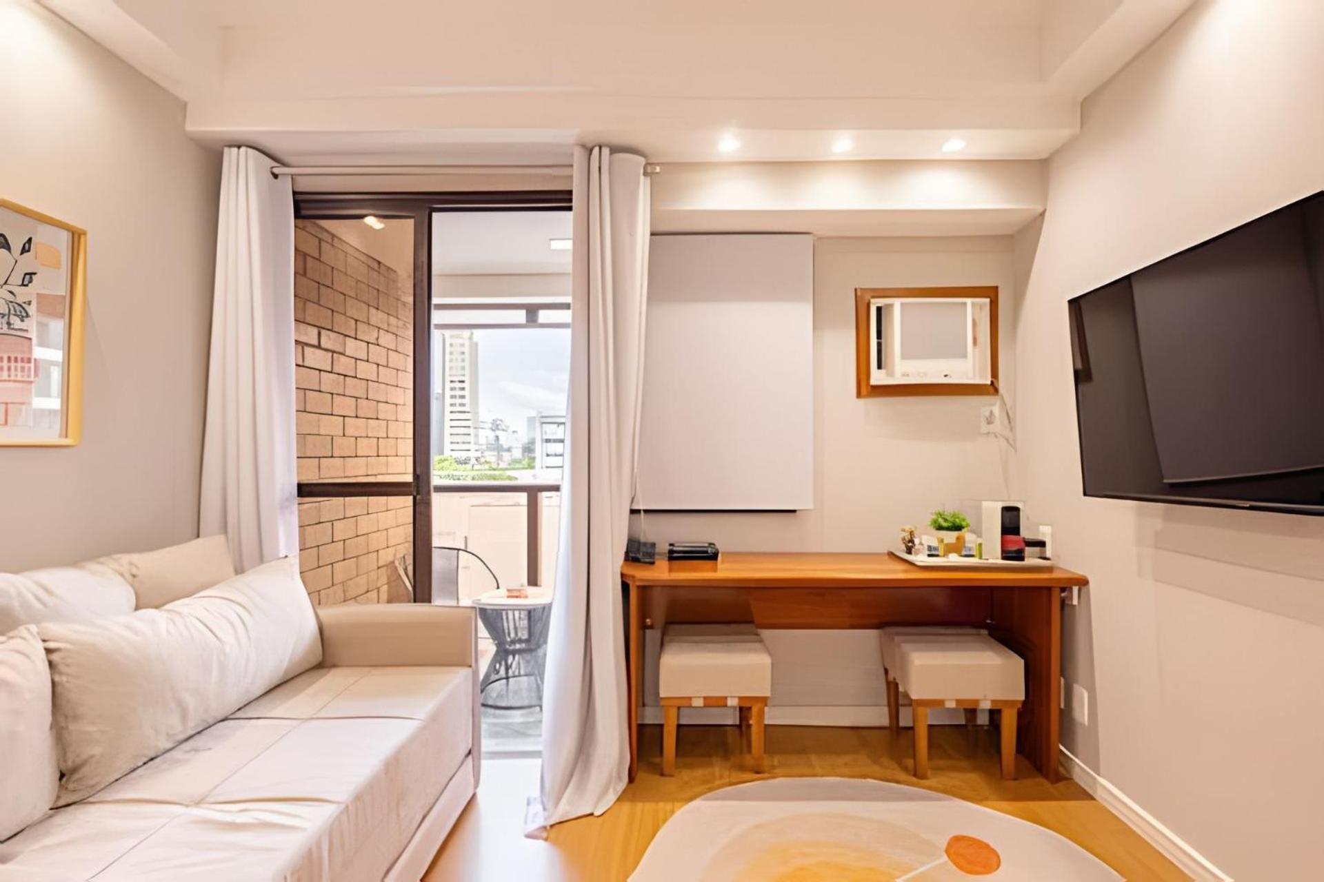 Apartment Easy Star - Charmoso Flat C/vaga Em Moema - Qx01i Sao Paulo