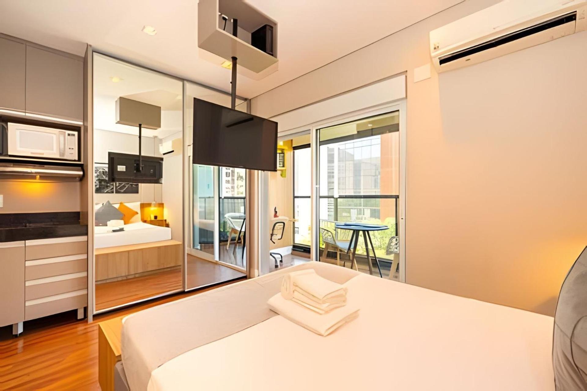 Apartment Easy Star - Belo C/vaga Na Olimpia - Sc01i Sao Paulo