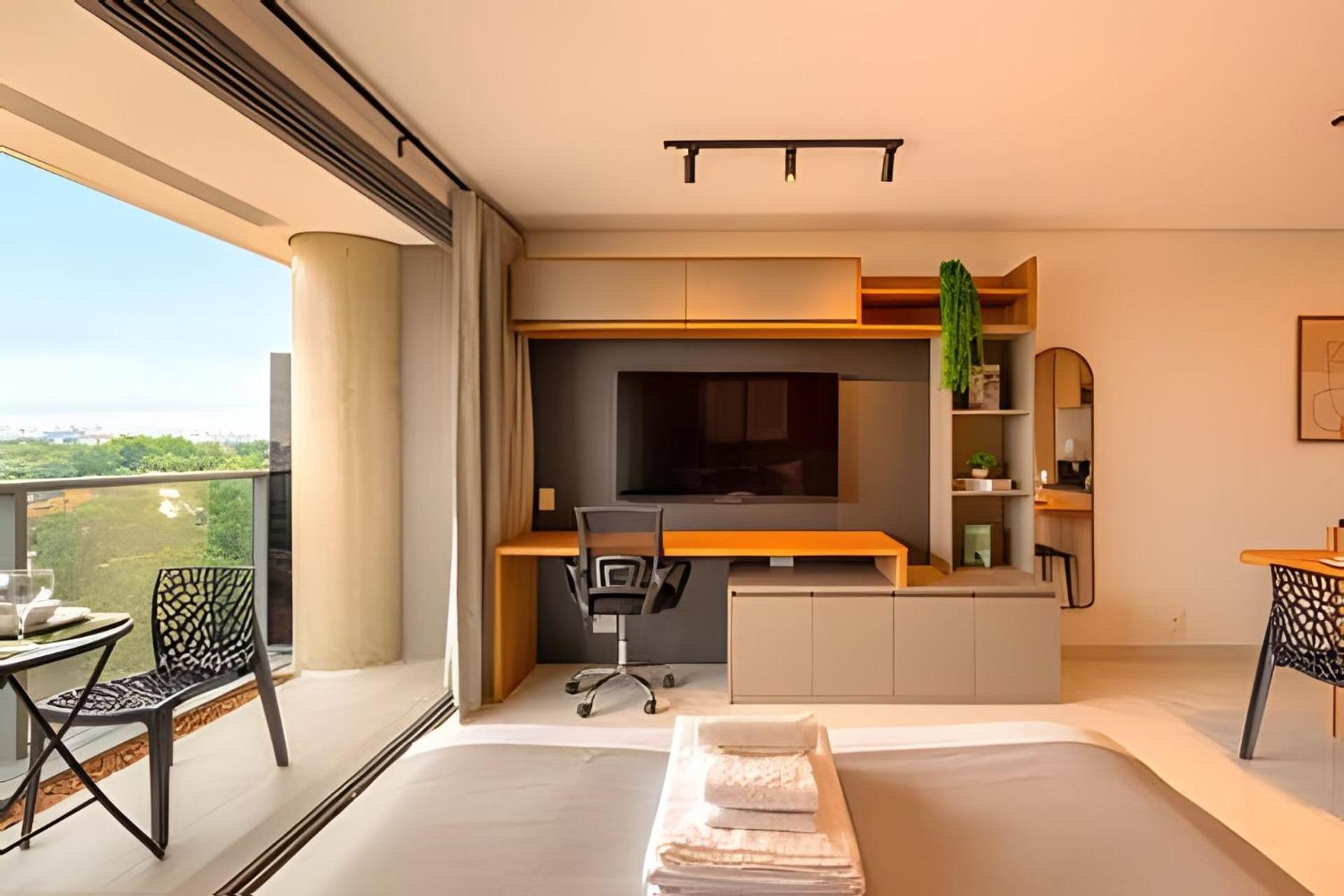 Apartment Easy Star - Belissimo Apto C/vaga No 18° Andar - Rq01i Sao Paulo