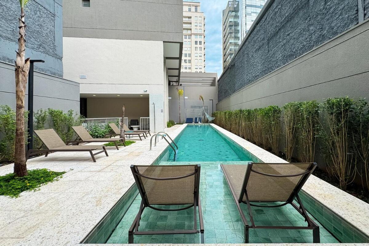 Apartment Pi1201 I Estiloso E Vibrante Ao Lado Metro Faria Lima