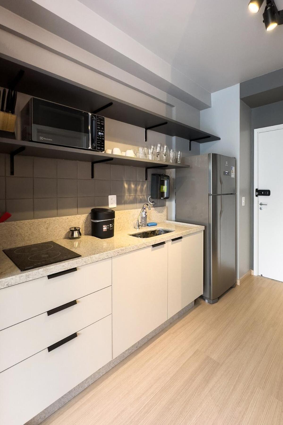 Pi1201 I Estiloso E Vibrante Ao Lado Metro Faria Lima Apartment Sao Paulo