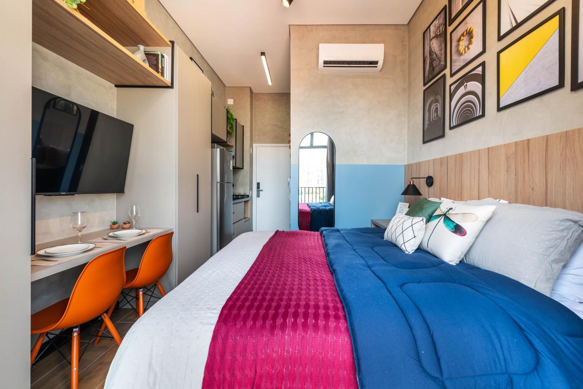 Premium Brooklin Fast Wifi 1gb Novissimo Metro Consulado Apartment