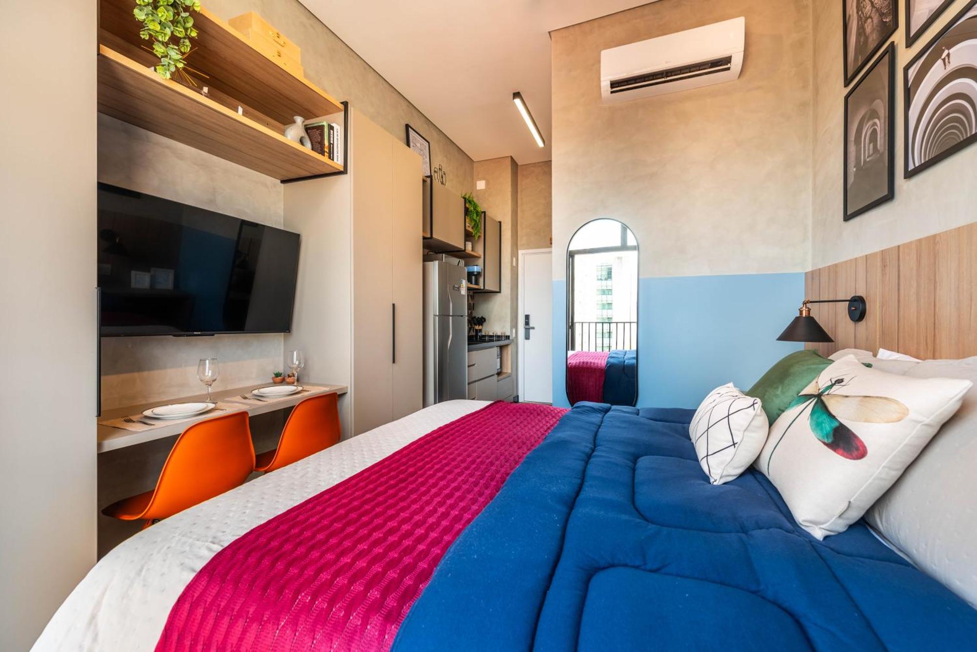 Apartment Premium Brooklin Fast Wifi 1gb Novissimo Metro Consulado *