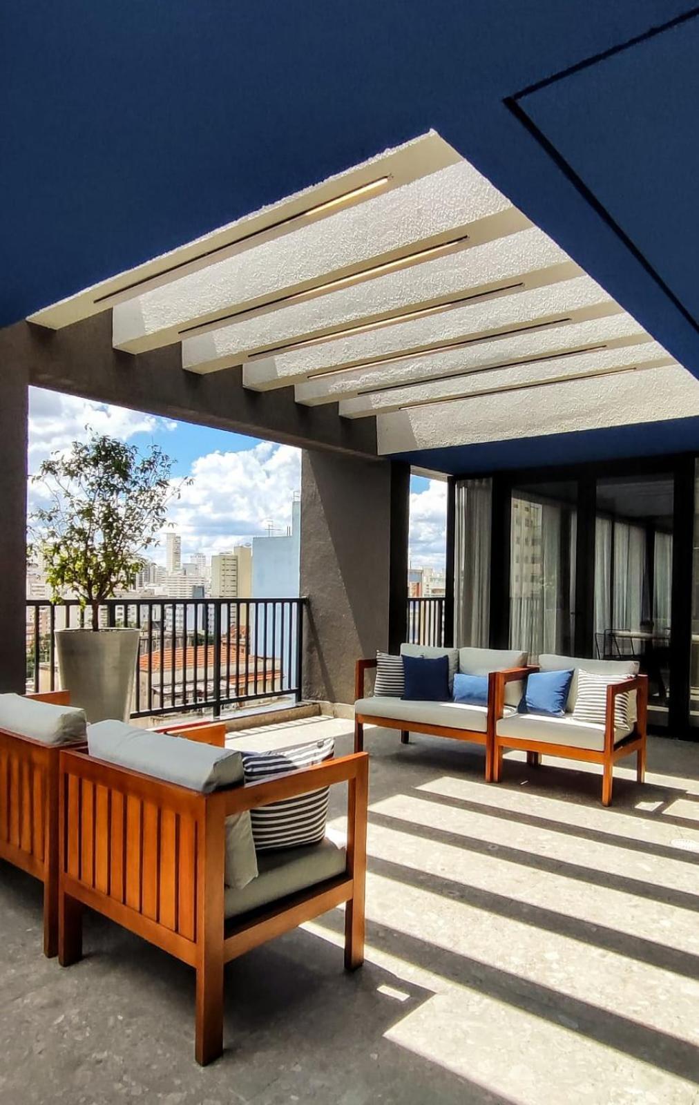 Com Piscina No Rooftop No Centro De Sp Apartment Sao Paulo
