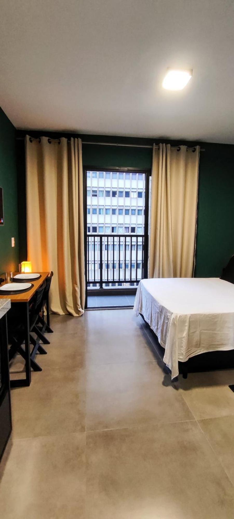 Apartment Com Piscina No Rooftop No Centro De Sp *