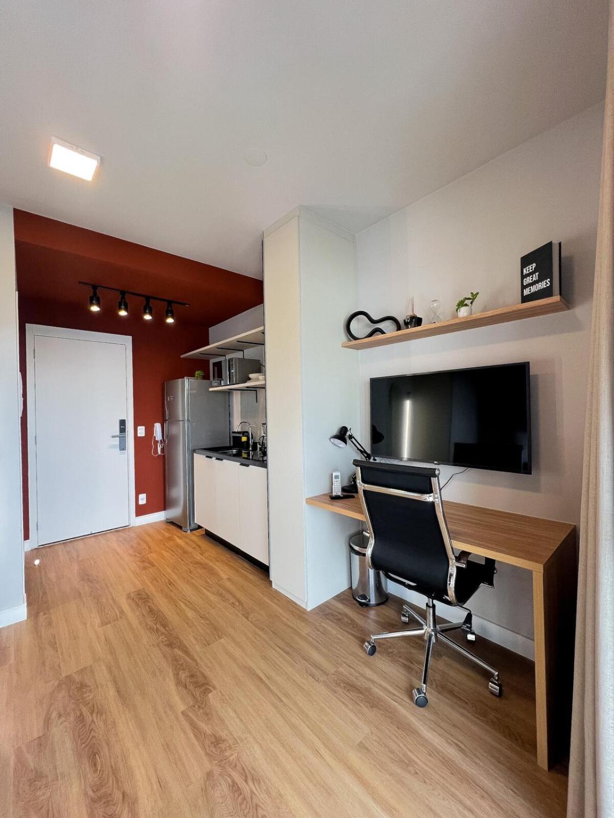 Moderno A 230m Do Metro Brooklin Apartment Sao Paulo