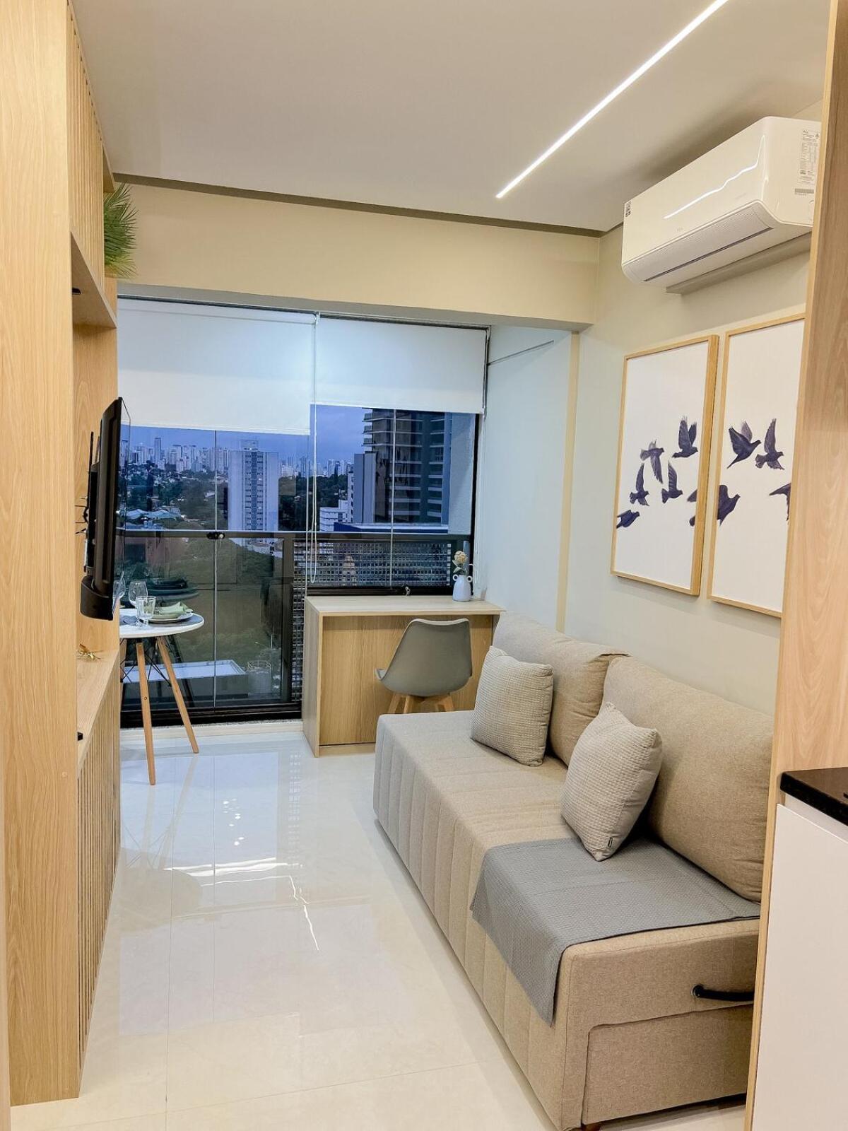 Estudio Moderno E Completo No Brooklin Apartment *