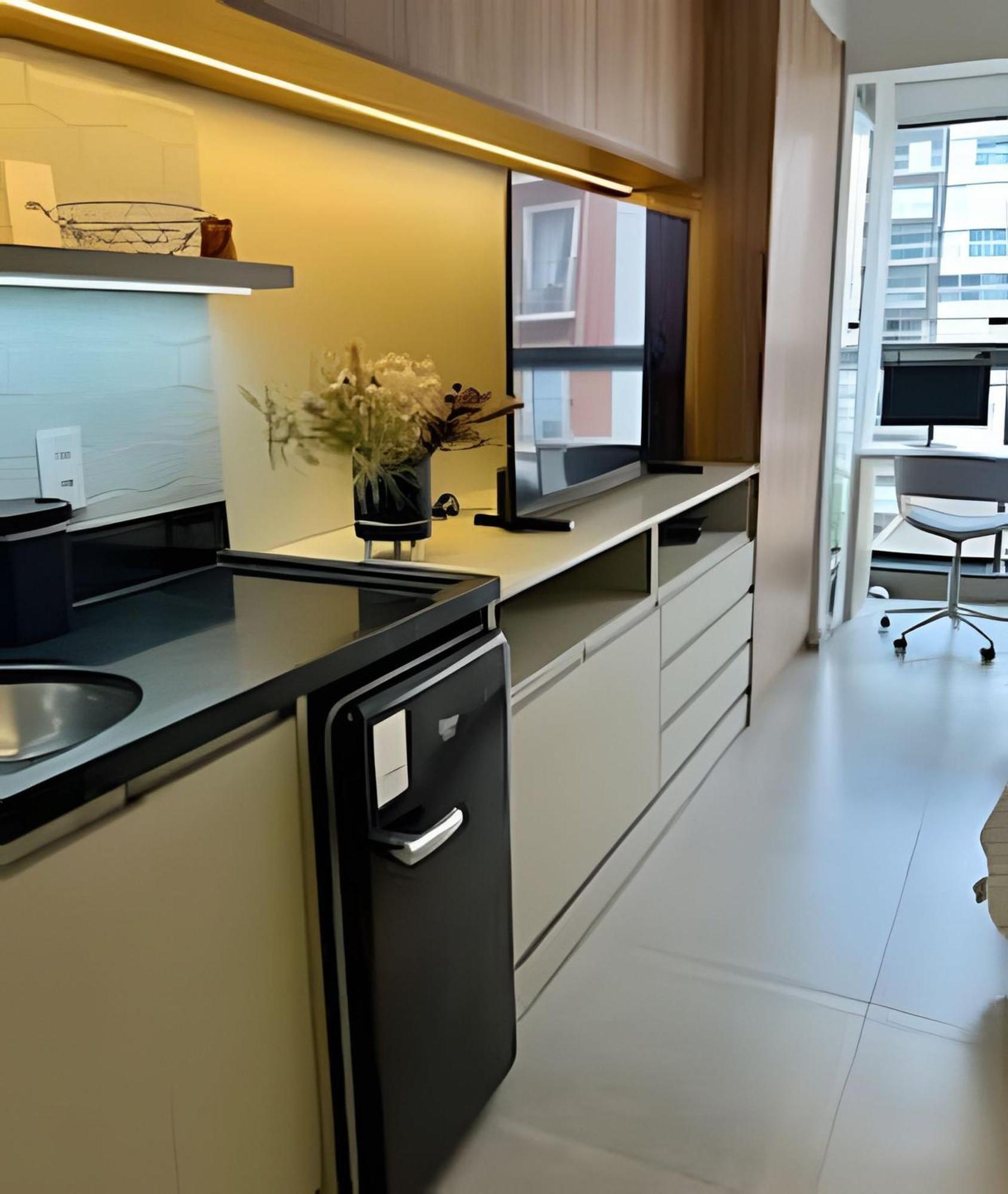 Apartment Loft Novo Bem Localizado 504 Belint *