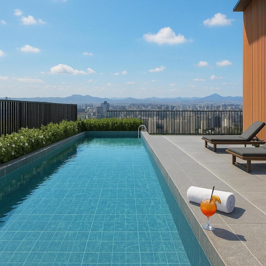 Apartment 2306 - Modern With Allianz View & Rooftop Pool