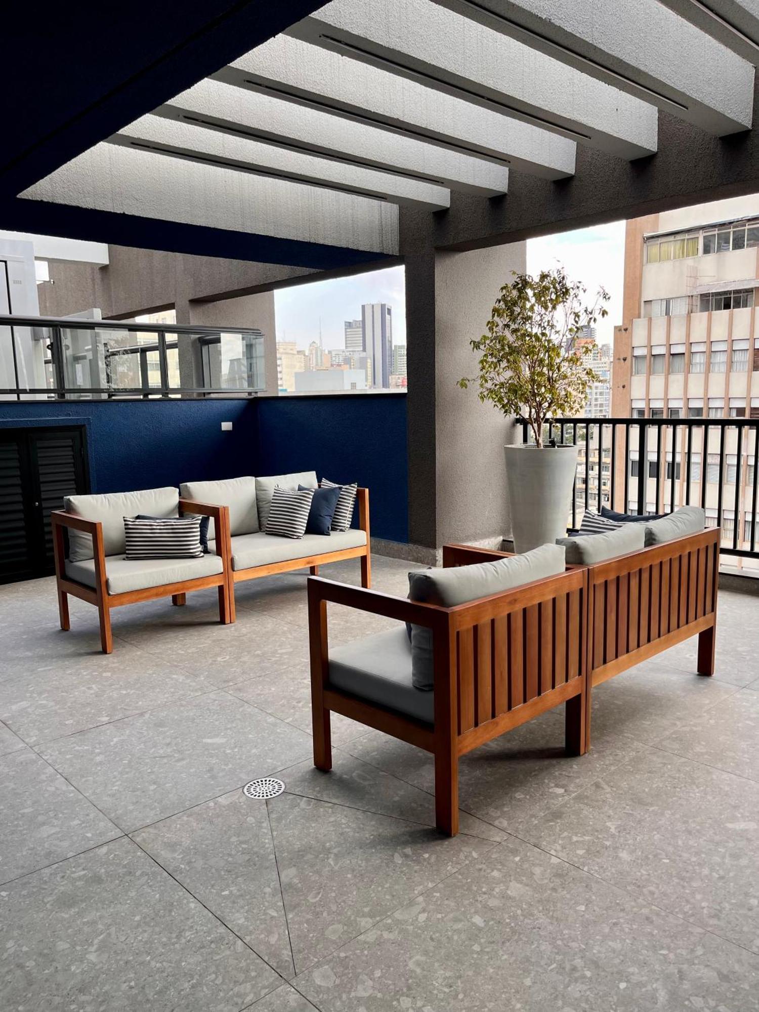 Ape Novo No Minhocao Com Piscina Rooftop E Academia *