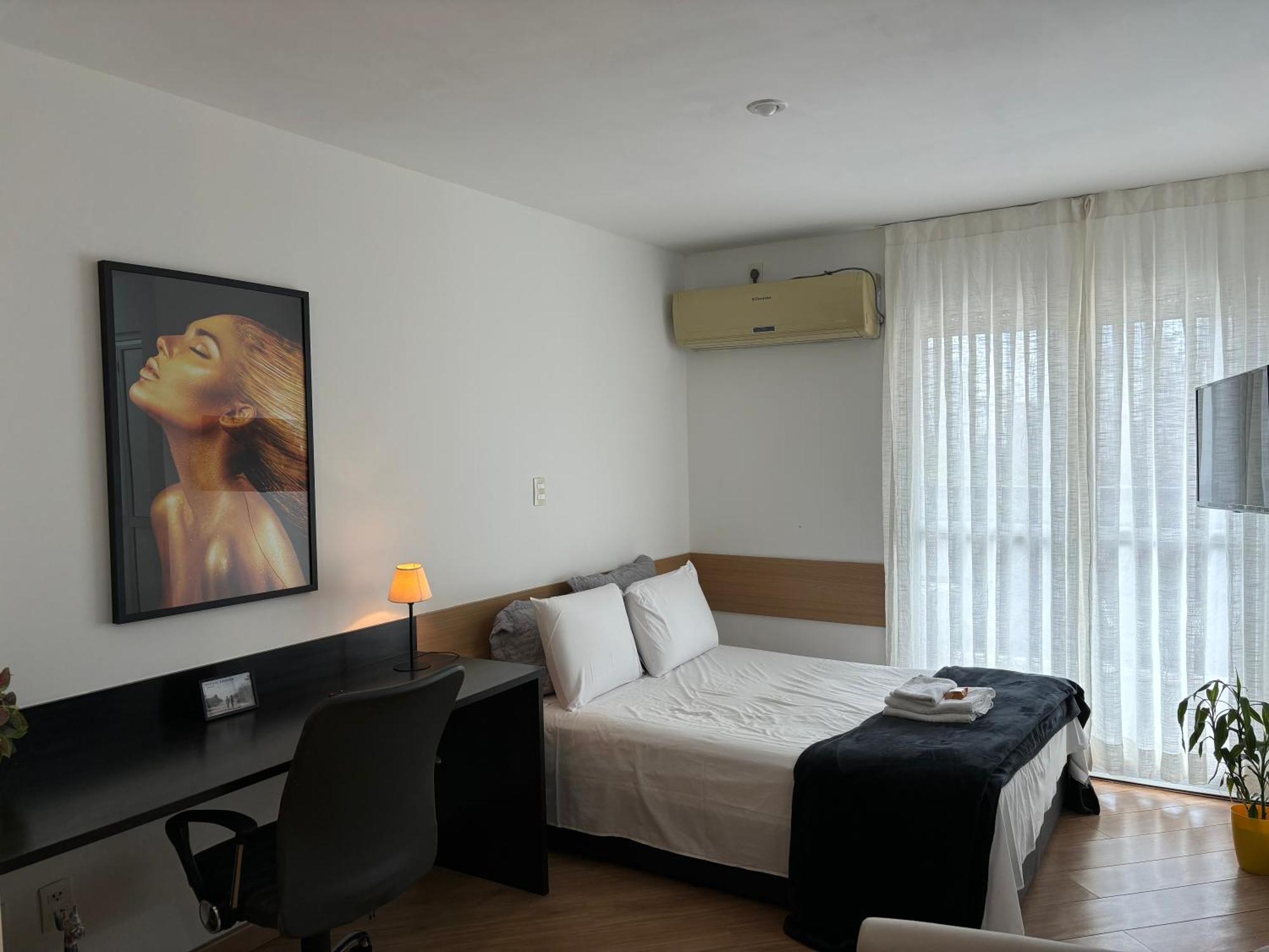 Apartemen Sh67 Aconchego Urbano Ensolarada Prox Da Paulista Sao Paulo