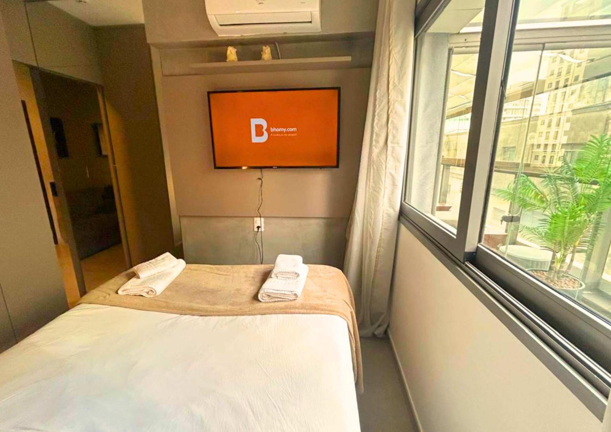 Apartment Bhomy Pinheiros - Espacoso E Estiloso Or414 Sao Paulo