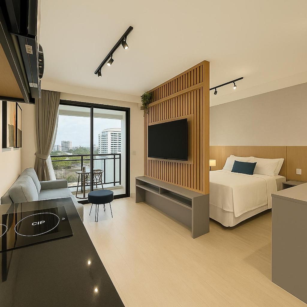 Apartment Pratico No Brooklin Prox Ao Metro *