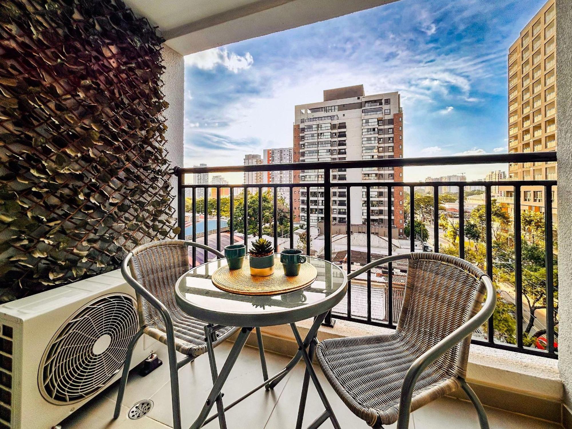 Apartment Harmony Moema: Estilo E Conforto A 300m Do Metro Eucaliptos *