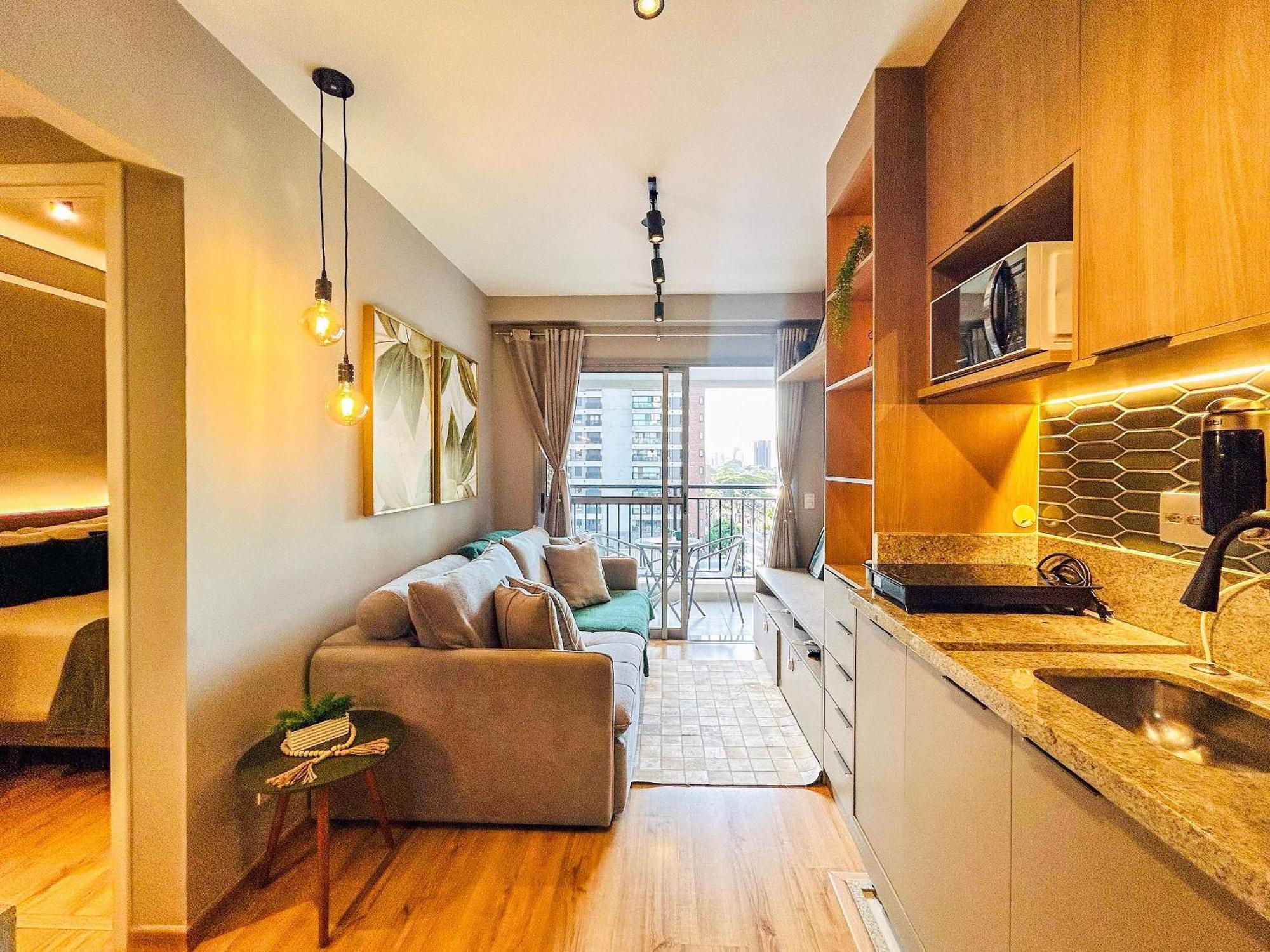 Harmony Moema: Estilo E Conforto A 300m Do Metro Eucaliptos Apartment *