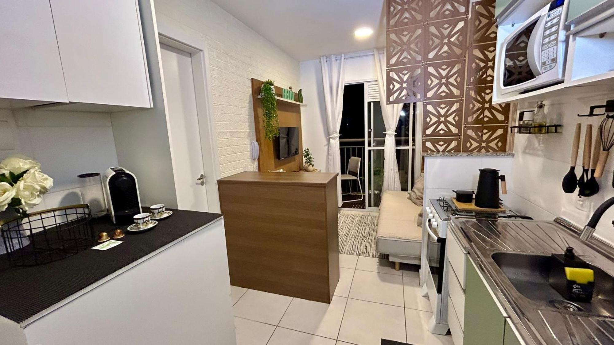 Apartment O Completo Com Sacada Prox Tokio Marine Hall *