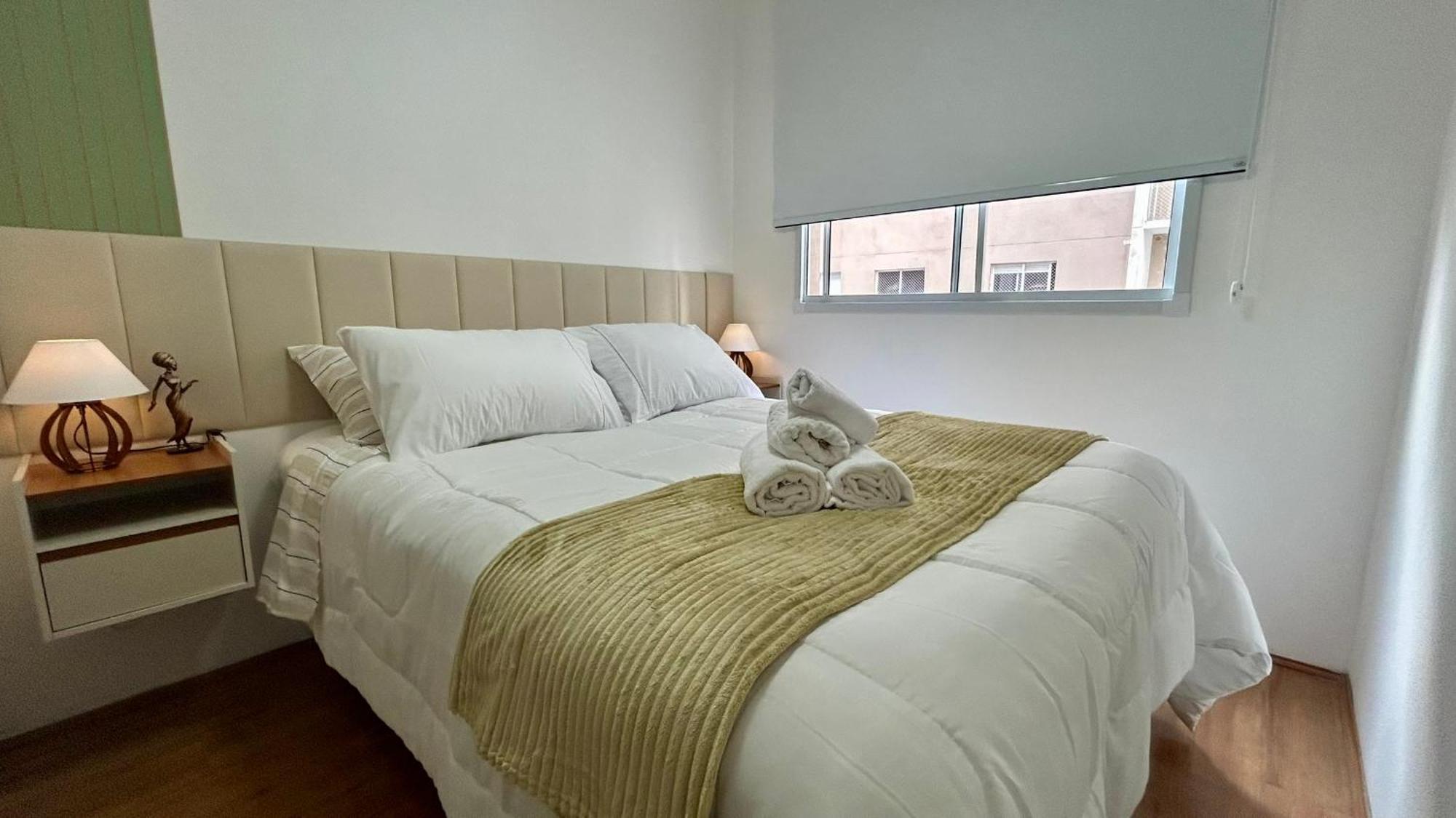 Apartment O Completo Com Sacada Prox Tokio Marine Hall *
