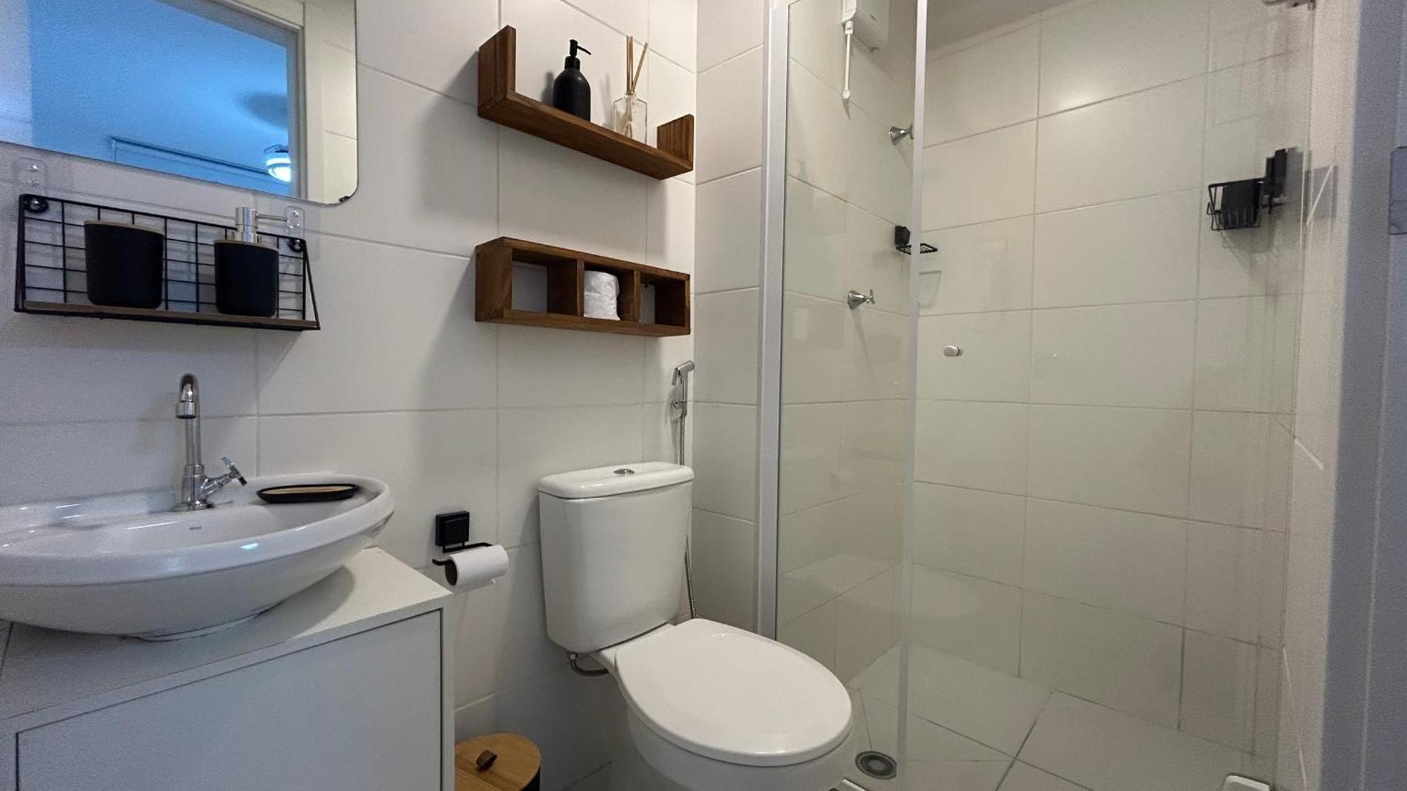 O Completo Com Sacada Prox Tokio Marine Hall Apartment São Paulo