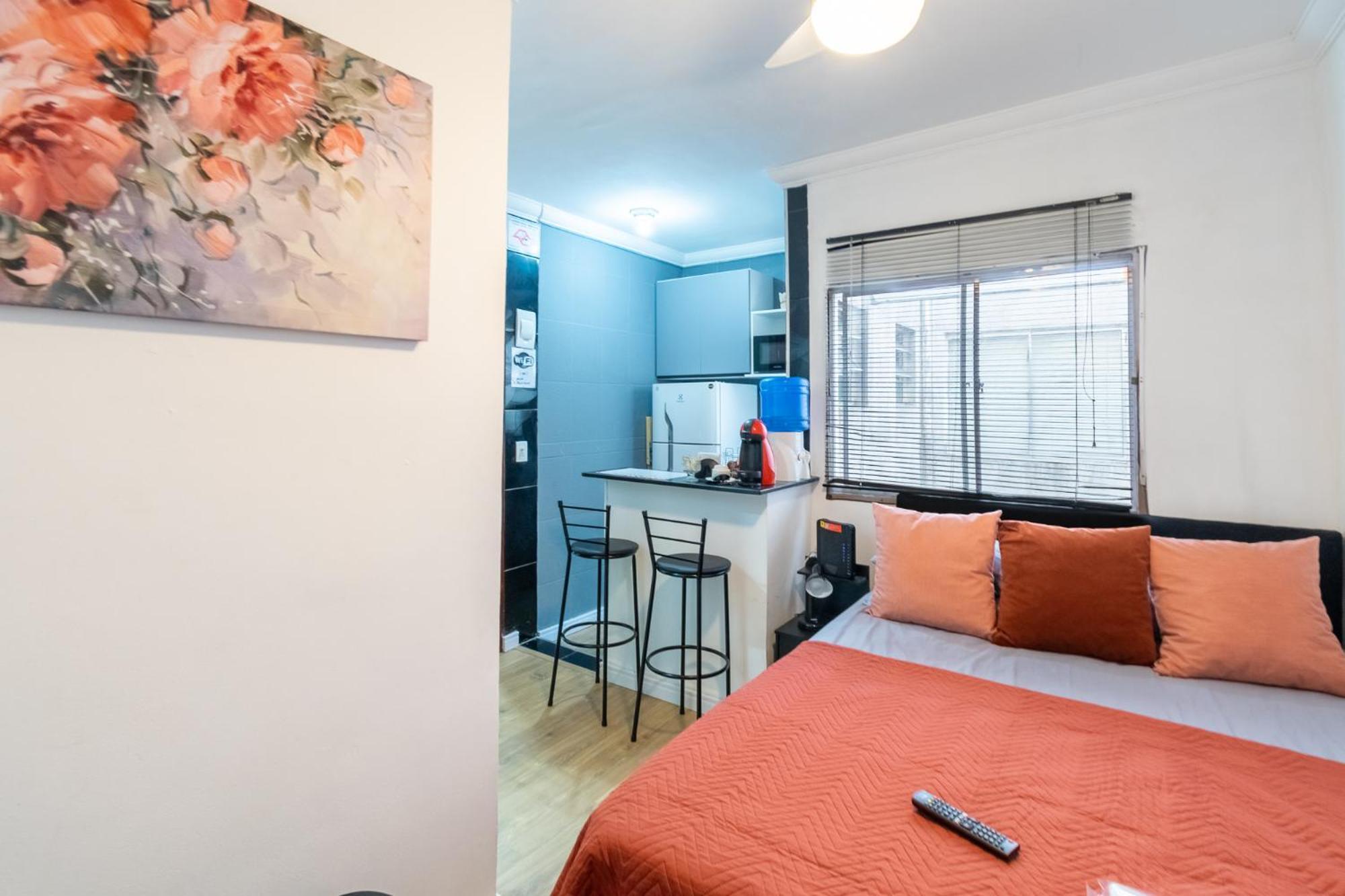 Flats Sp Expo 300m-metro Jabaquara 2km Congonhas Apartment *