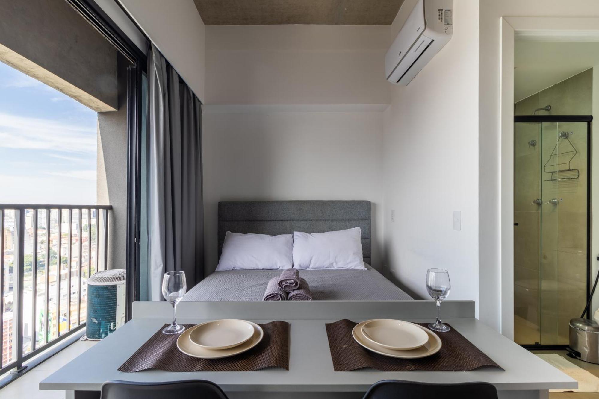 Vn Ueno Lindos Na Bela Vista - Proximo Sirio Apartment Sao Paulo