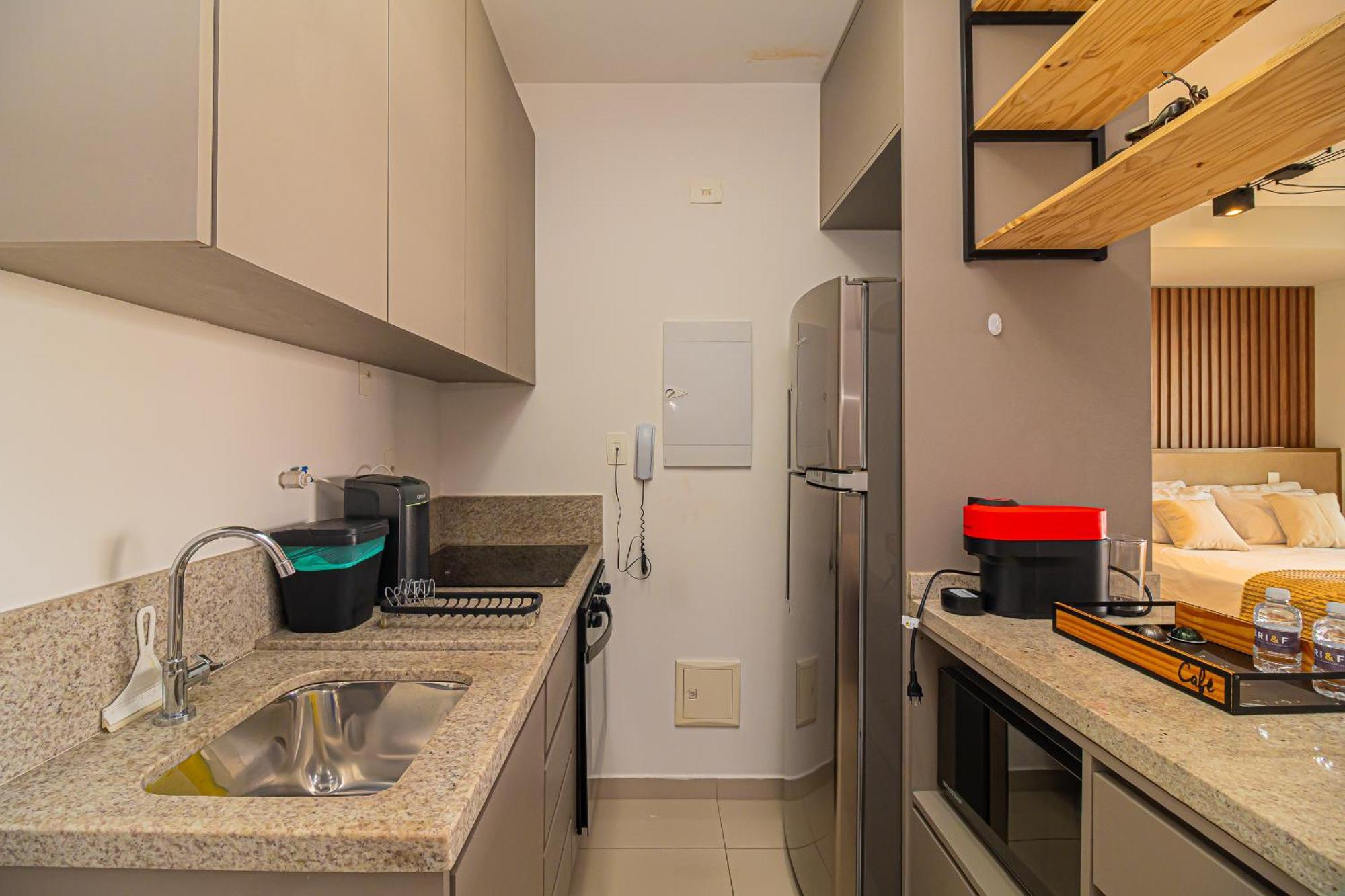 Nude Stay Habitarte Brooklin - Varandao Com Vista Incrivel - Piscina Sauna E Academia - Ate 3 Pessoas Apartment *