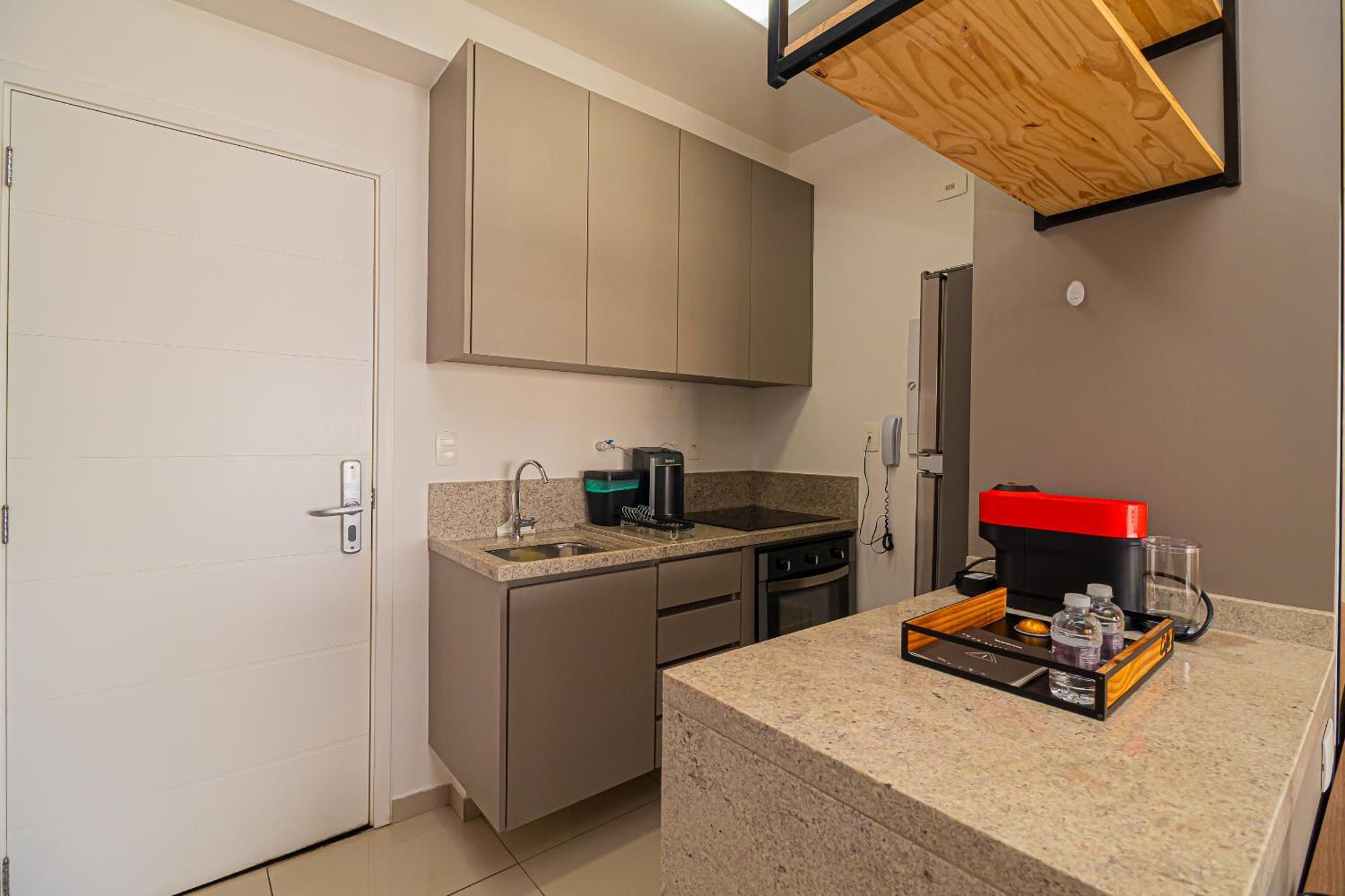 Apartment Nude Stay Habitarte Brooklin - Varandao Com Vista Incrivel - Piscina Sauna E Academia - Ate 3 Pessoas *
