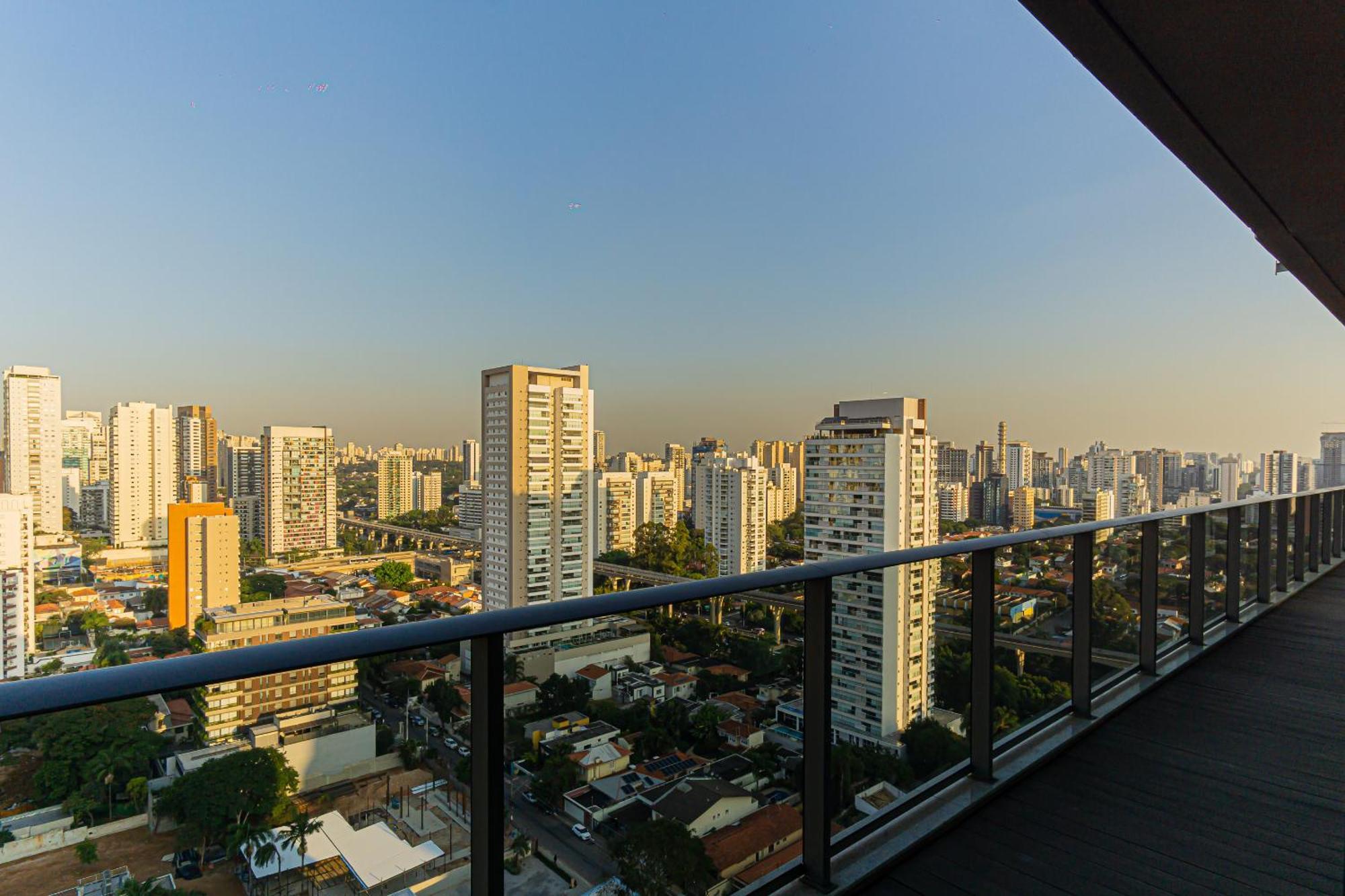 Nude Stay Habitarte Brooklin - Varandao Com Vista Incrivel - Piscina Sauna E Academia - Ate 3 Pessoas *
