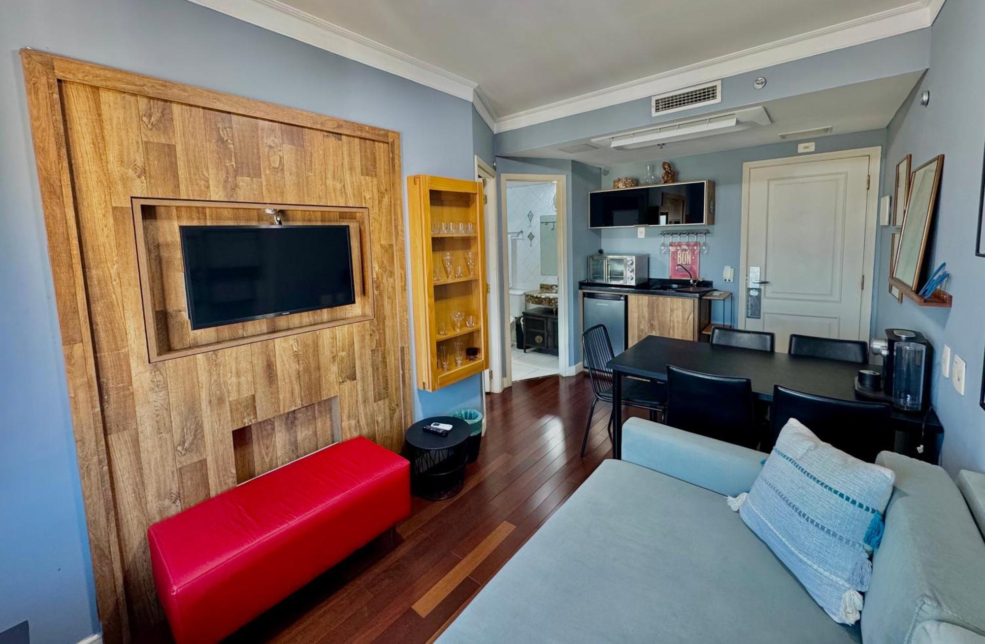 Apartamento Comfort Flat Pinheiros Em 4,5 Estrelas
