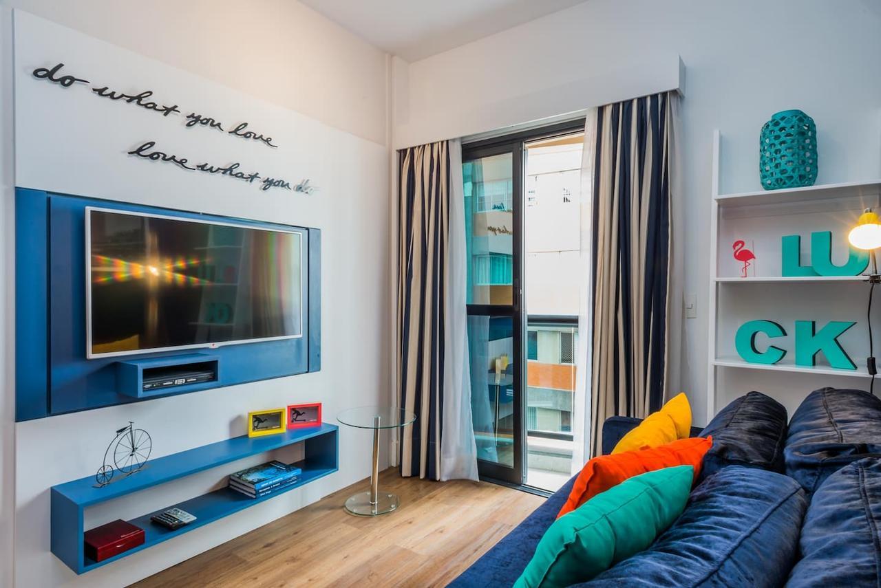 Apartamento Bhomy Itaim Estiloso E Muito Confortavel Ag404 *