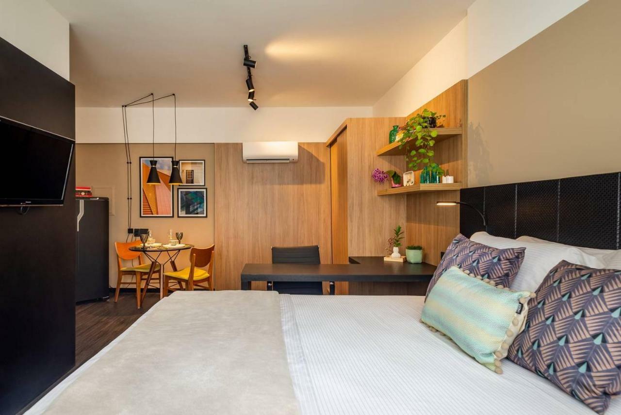 Apartamento Bhomy Paulista Repaginado Na Al Santos Rd120 *