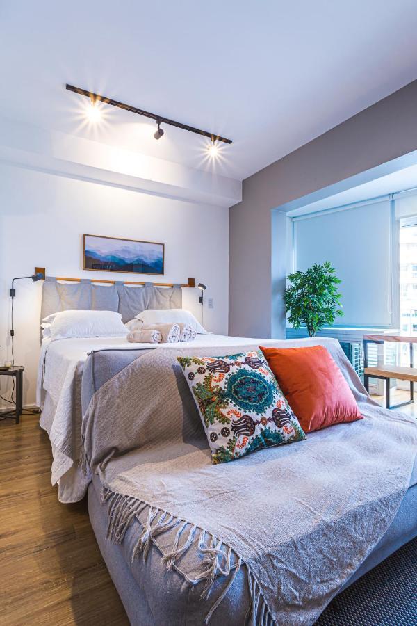 Studio Boutique Pinheiros Com Lava Loucas Căn hộ São Paulo