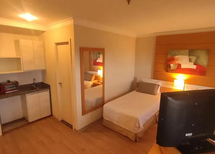 E-Suites Congonhas Com Cozinha Compacta